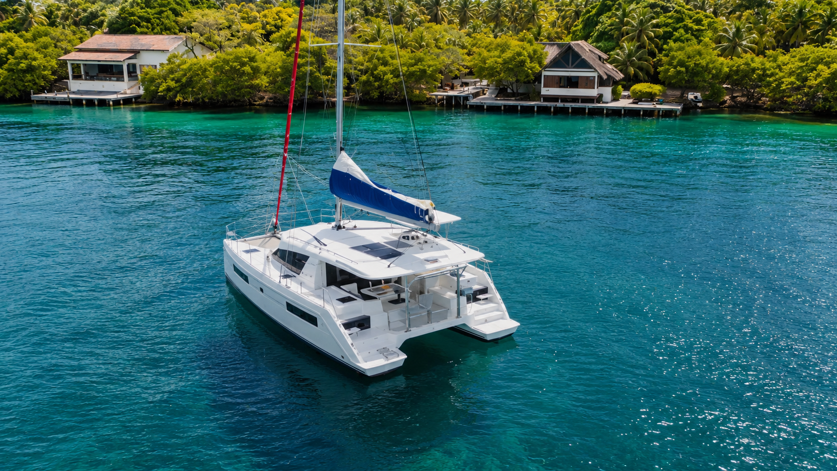 Cartagena: Private Luxury Leopard 40 Catamaran Charter