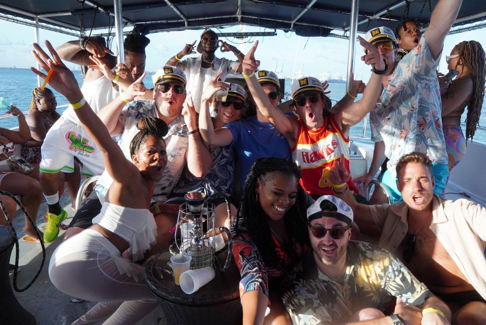 Miami Hip Hop Boat Party with Open Bar