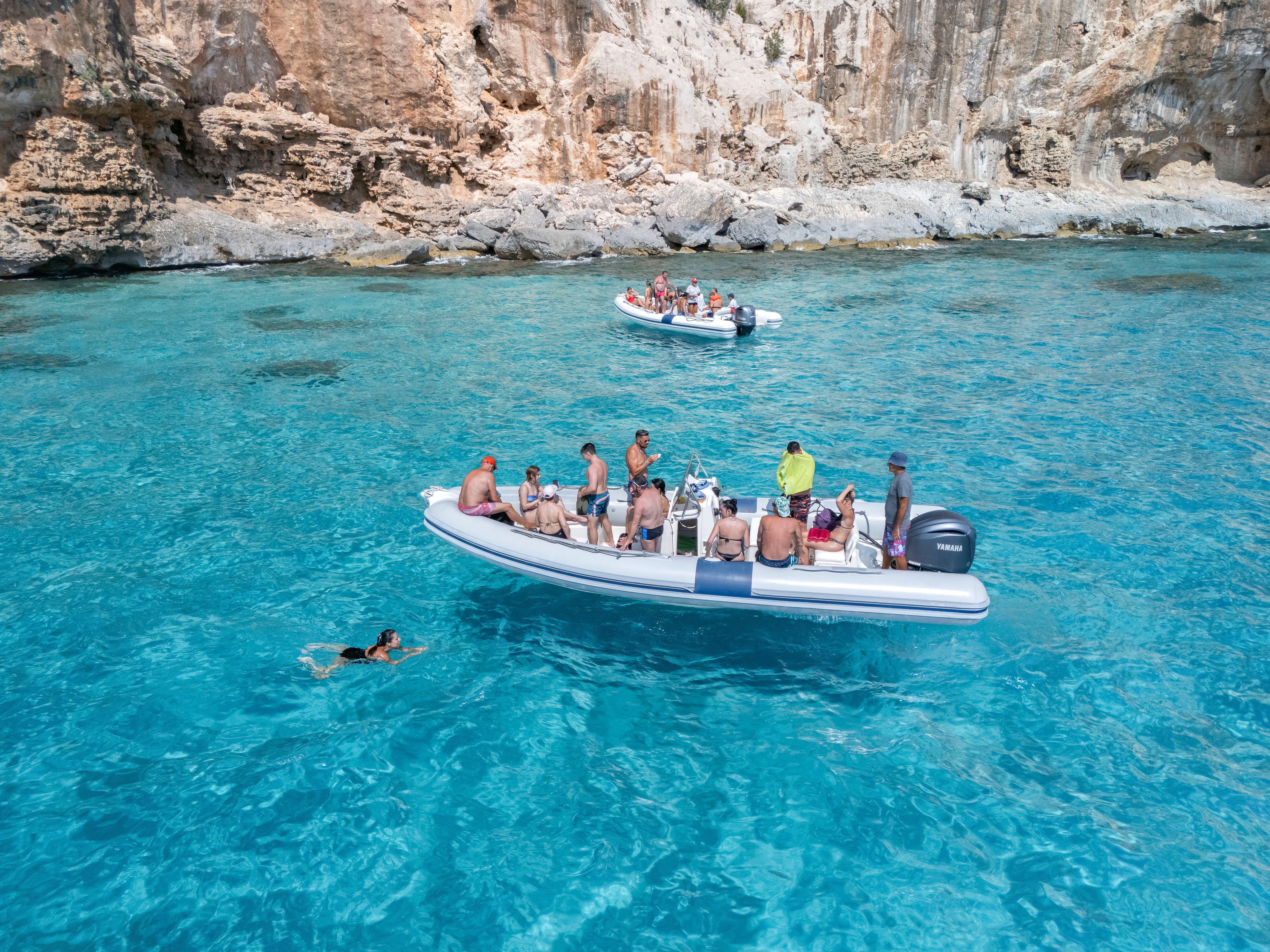 Cala Gonone: Gulf of Orosei Dinghy Cruise with Swim Stops - the Gulf of Orosei, Sardinia