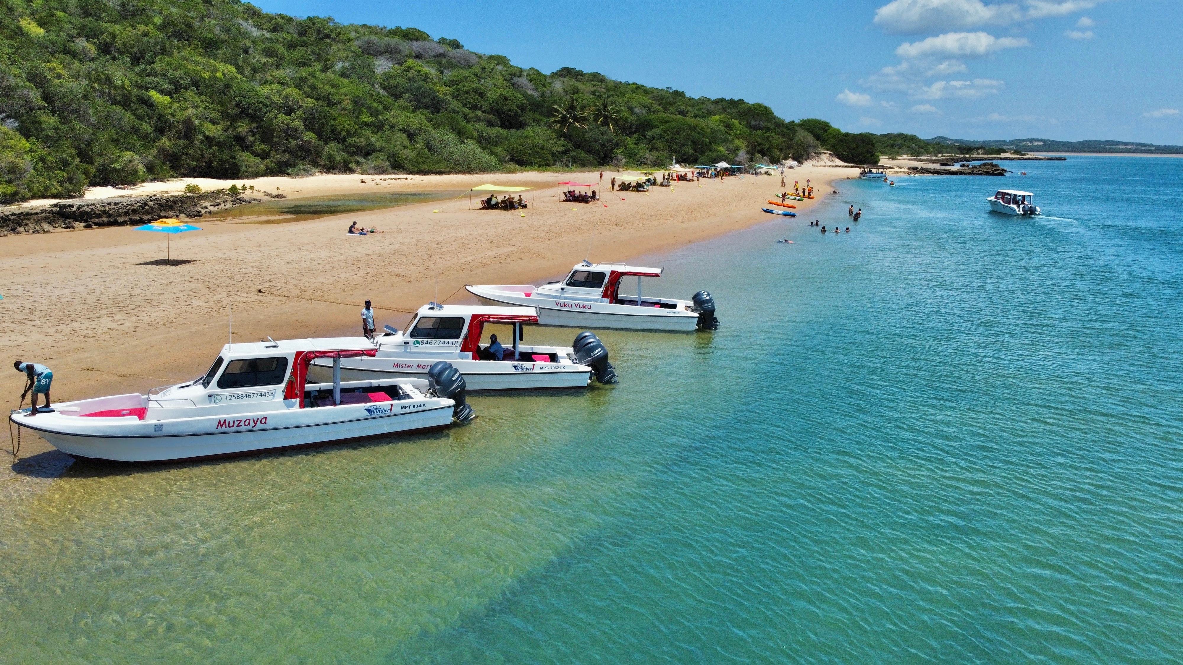 Three-Island Discovery: Santa Maria, Inhaca & Portuguese Island