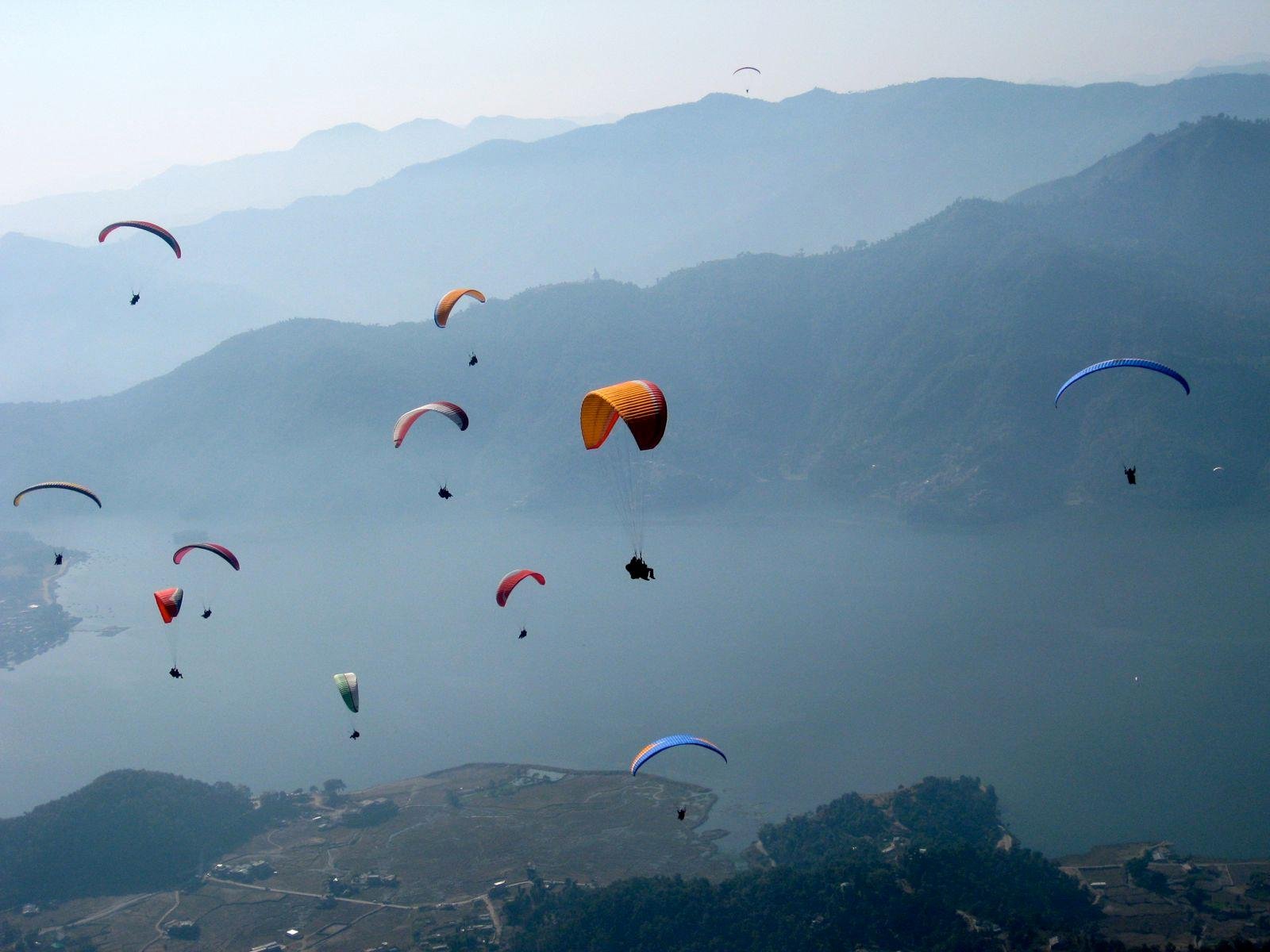 Pokhara Paragliding Flight with Aerial Media