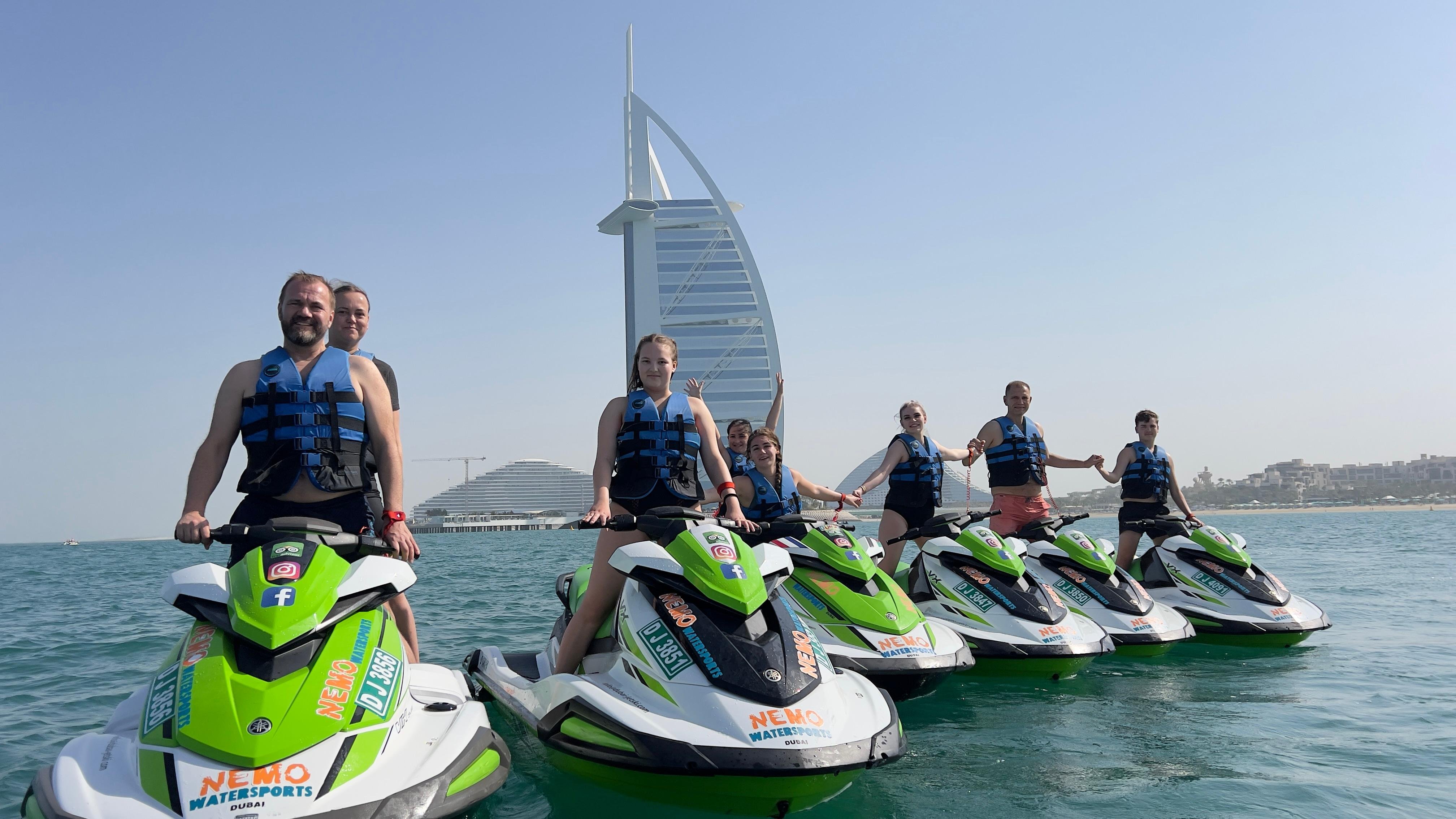 Dubai Jet Ski Adventure: Burj Al Arab & Jumeirah Beach