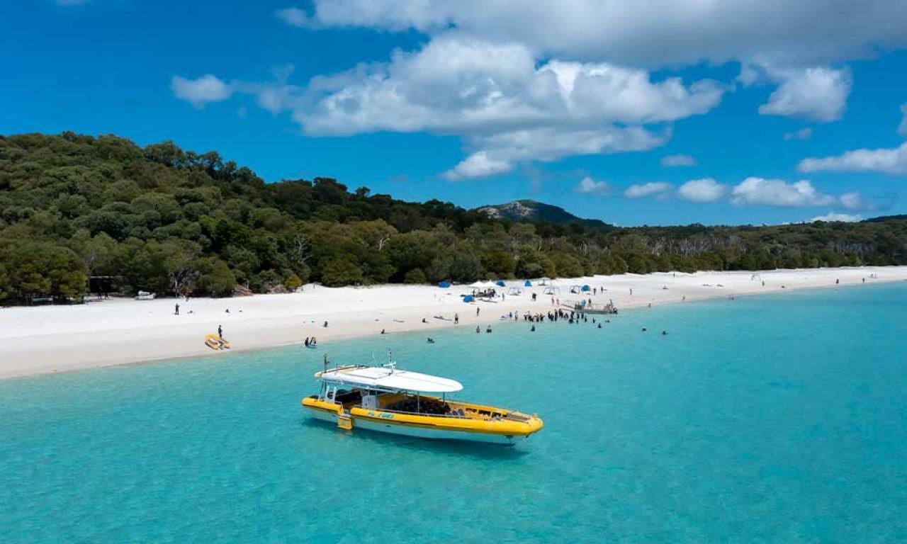 Whitsundays Full-Day: Whitehaven Beach, Hill Inlet & Reef Snorkel