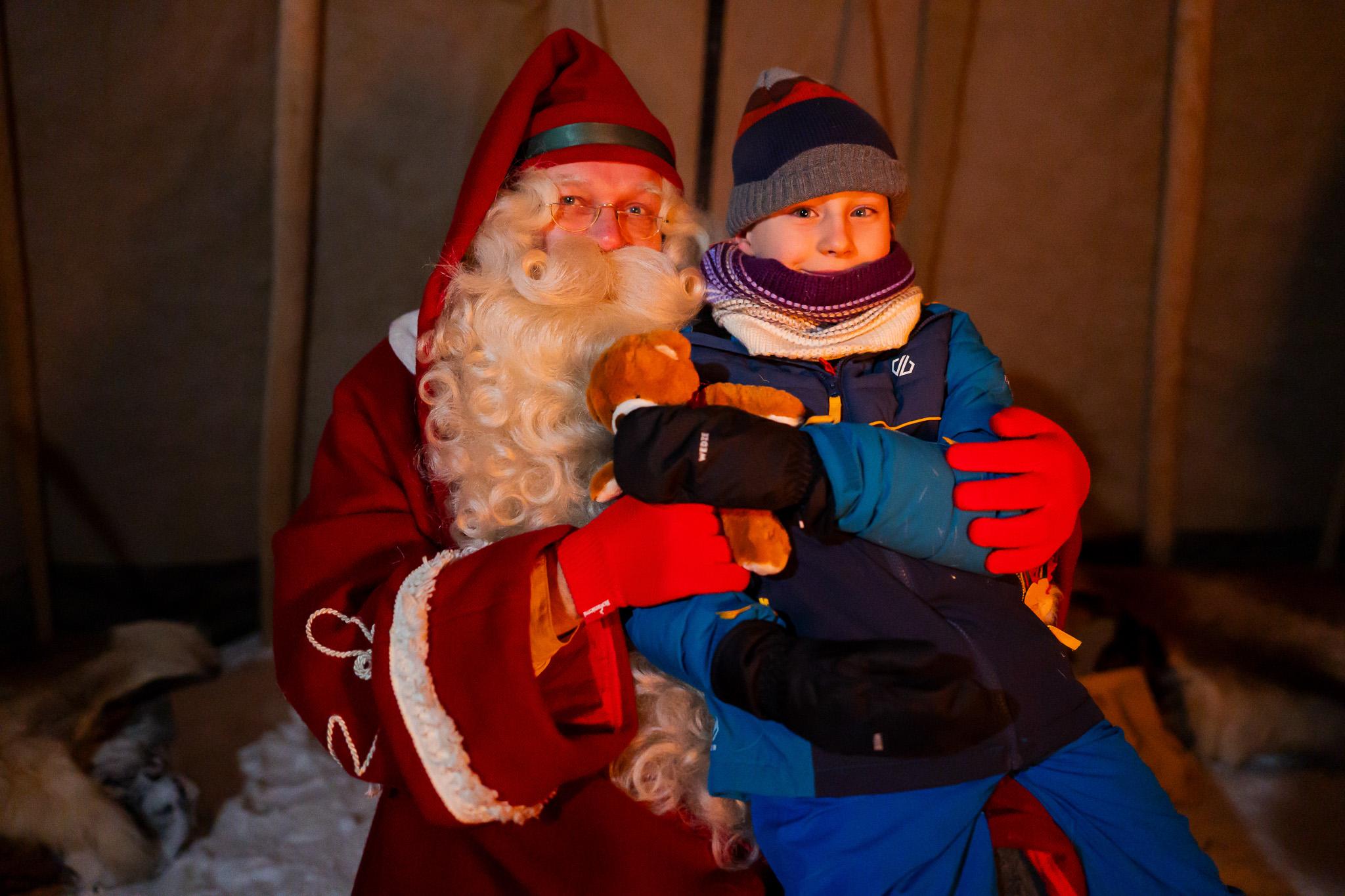 Rovaniemi: Santa Claus & Northern Lights Forest Experience