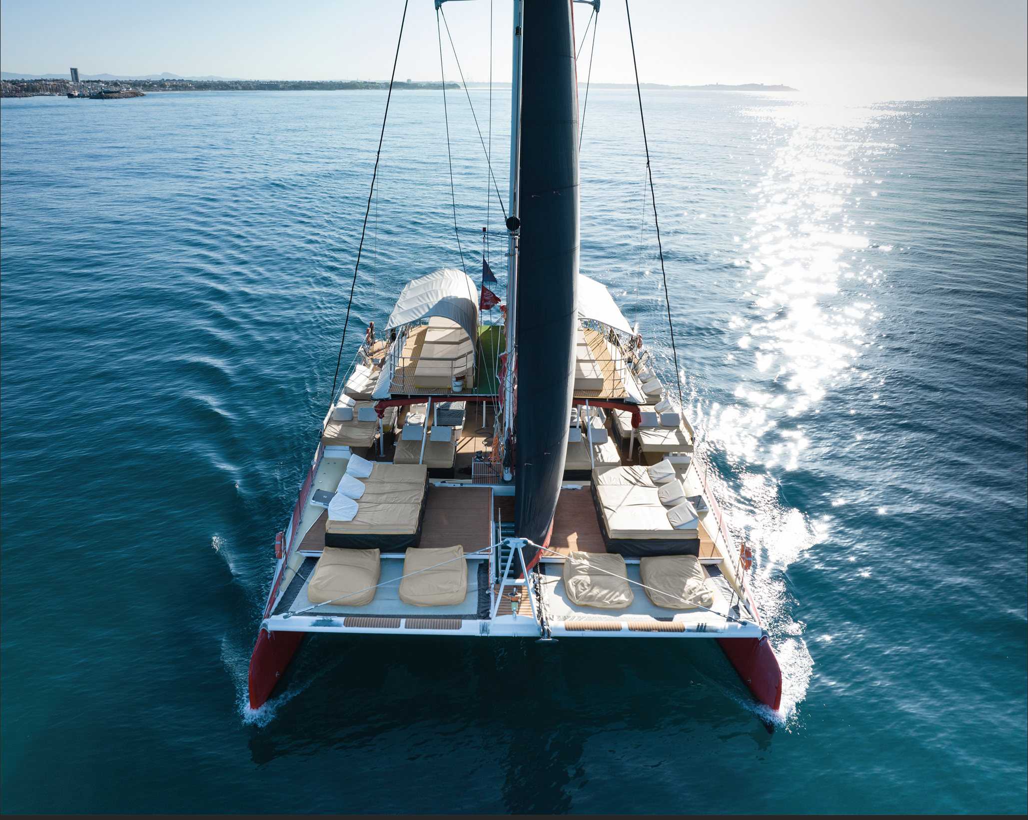 Cambrils Catamaran Cruise with Open Bar & Swim Stop