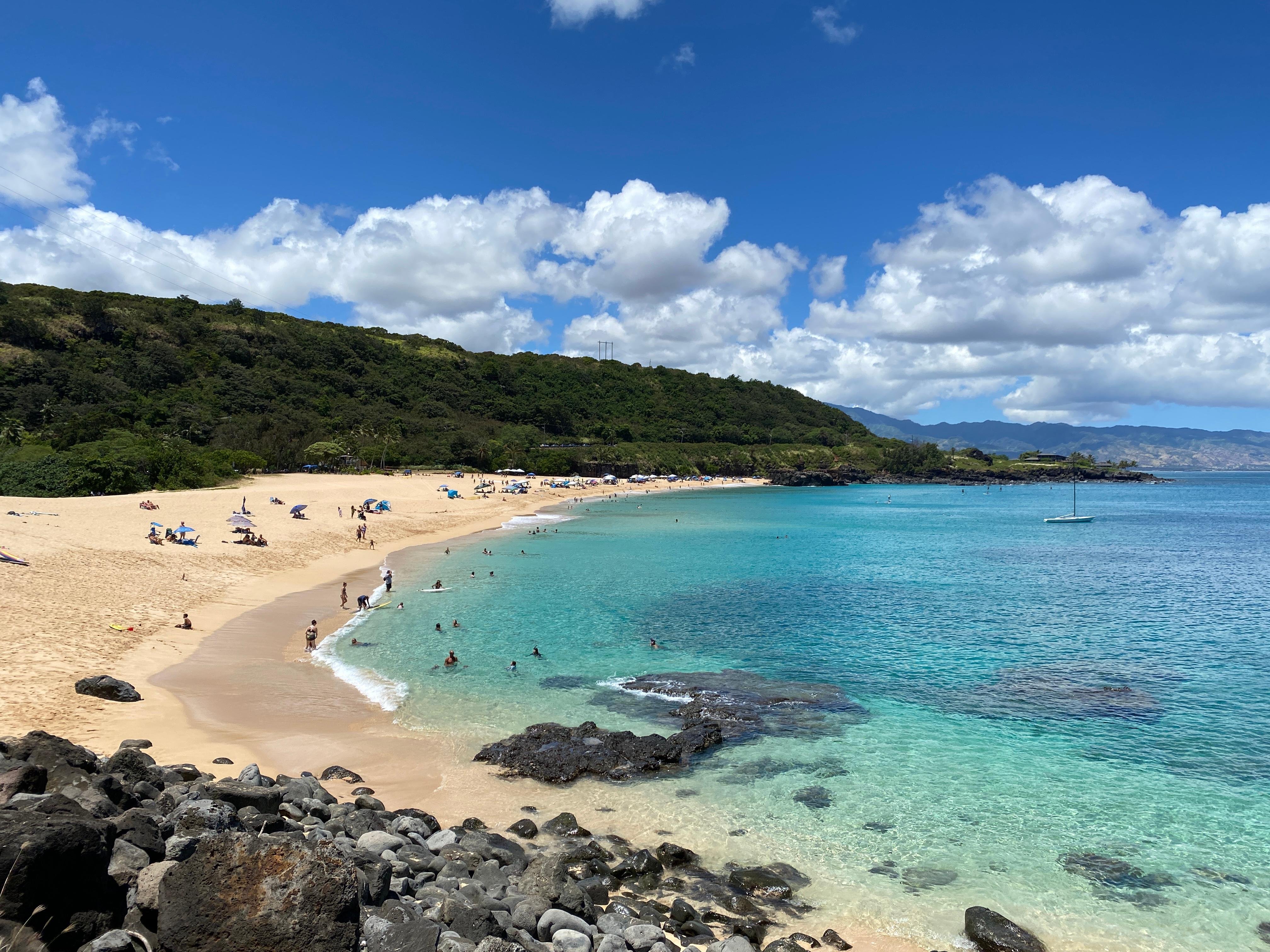 Oahu North Shore Waterfall, Snorkel & Haleiwa Day Trip