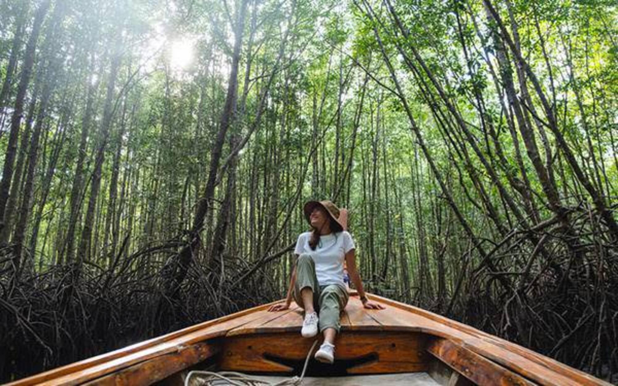 Krabi Private Temple, River & Limestone Cliffs Tour