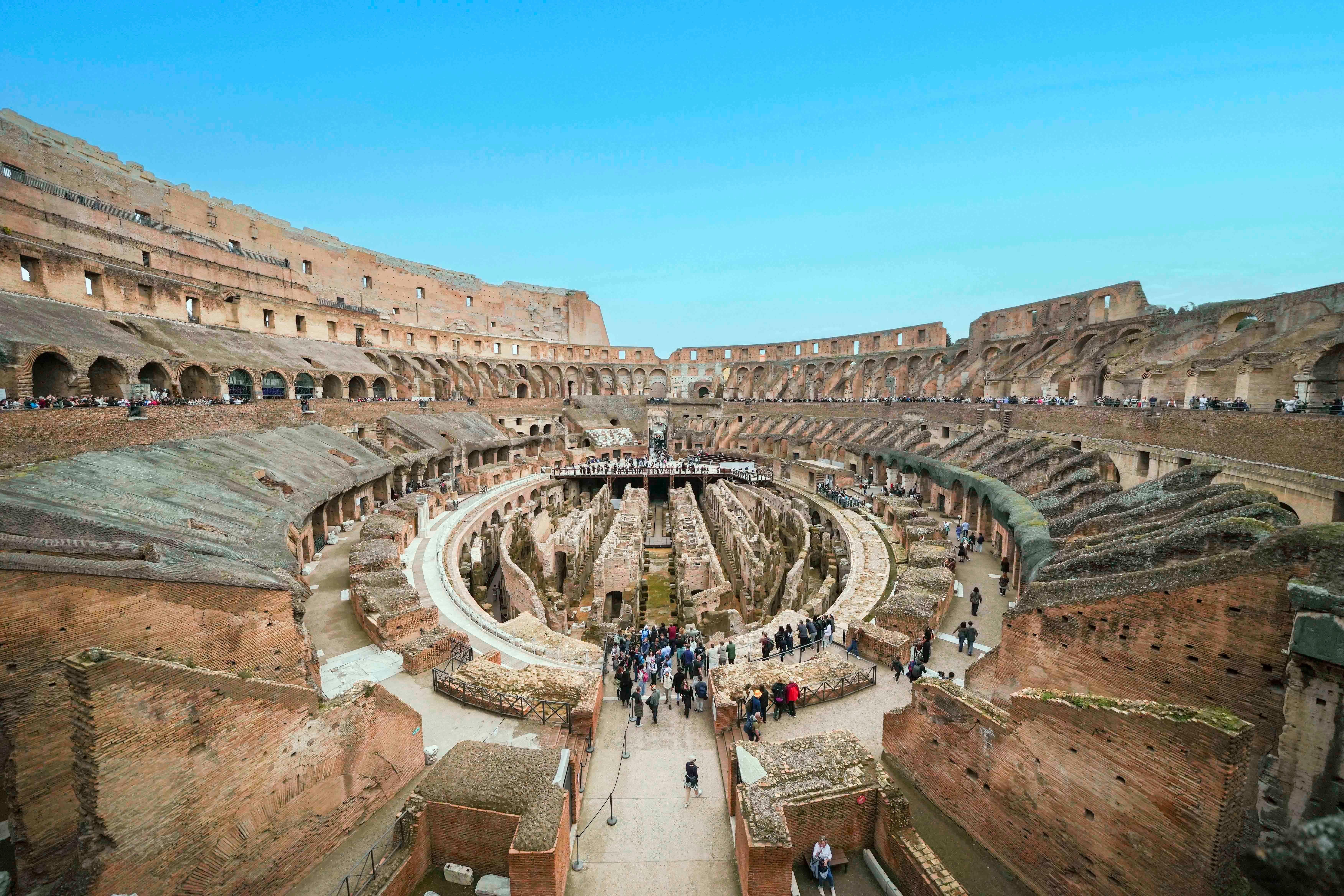 Rome: Colosseum Arena Floor Small Group Tour
