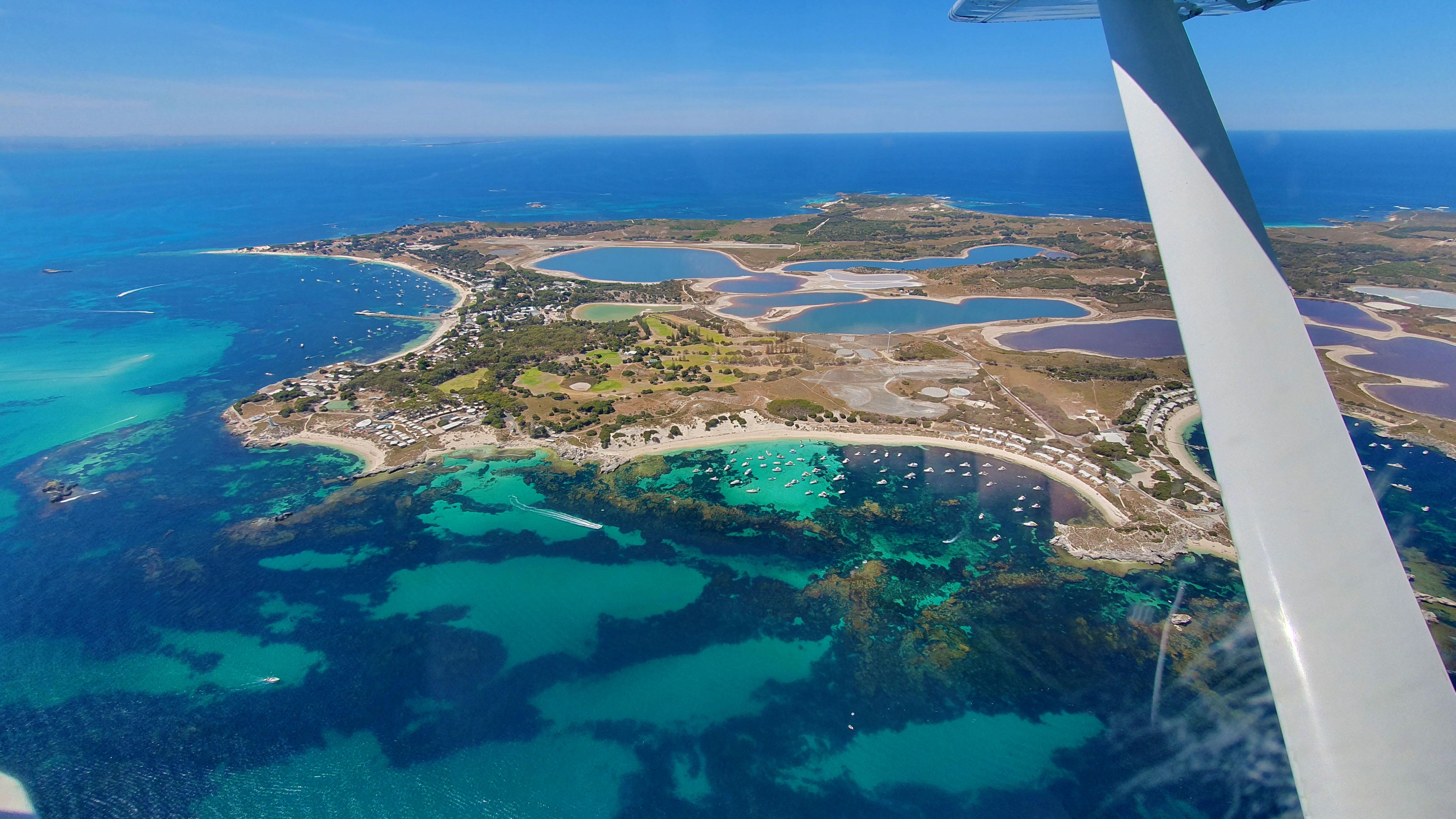 Perth Grand Scenic Flight to Rottnest Island