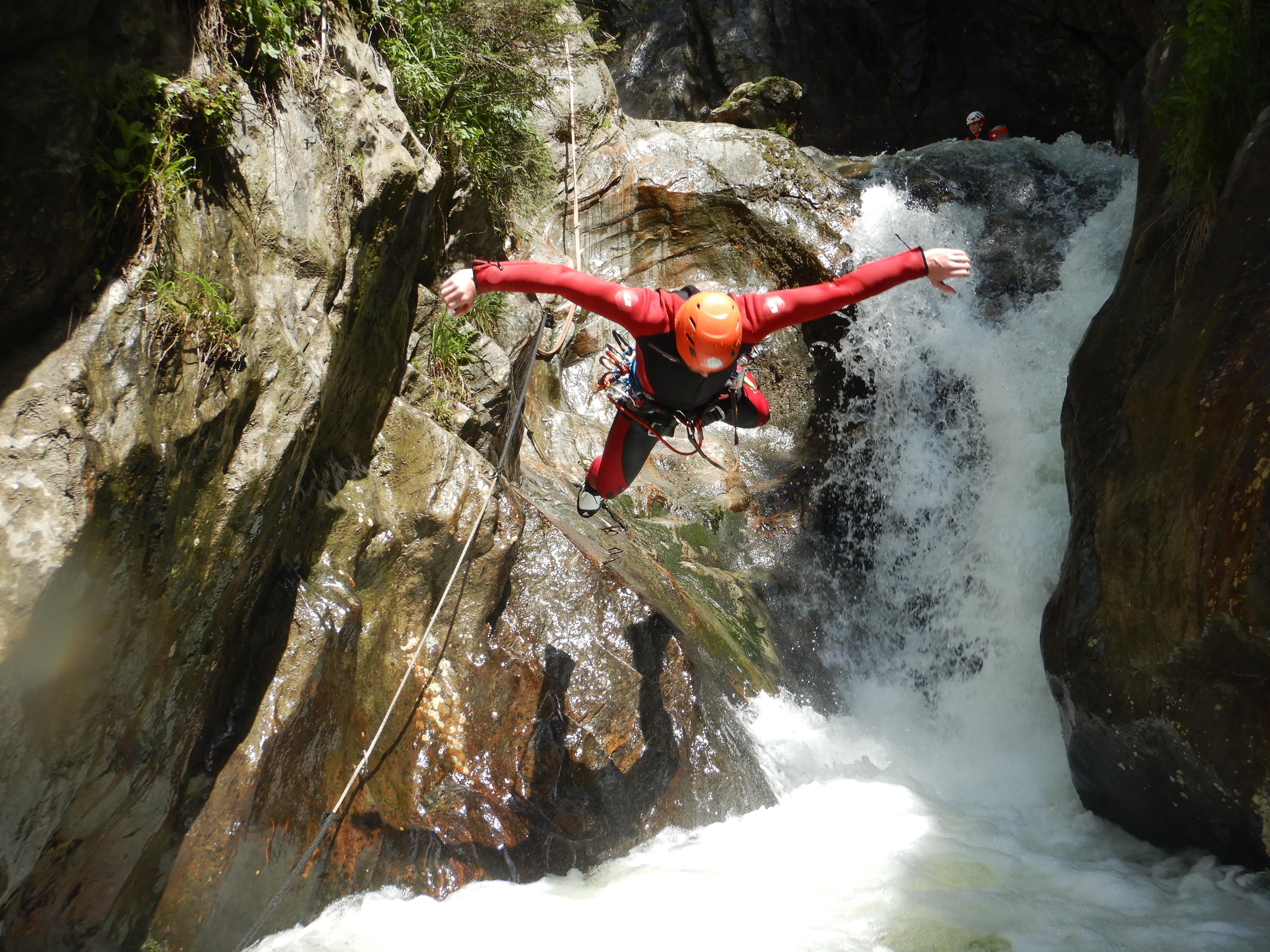 Wildwater XL Canyoning Adventure in Ötztal