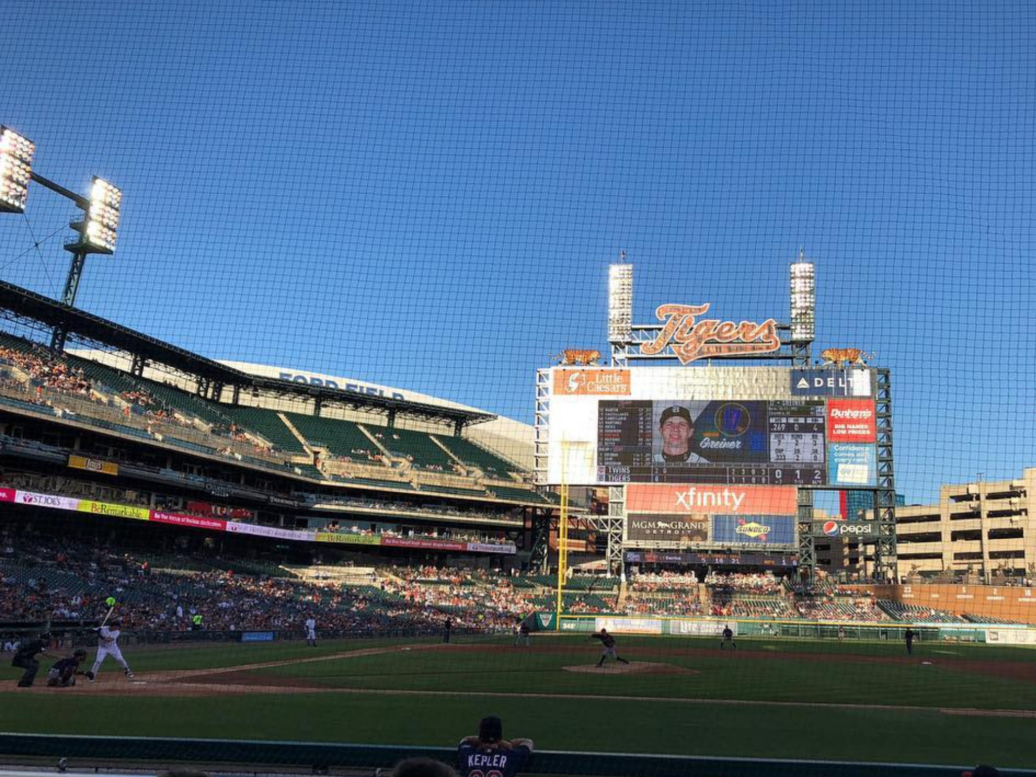 Detroit Tigers Game at Comerica Park