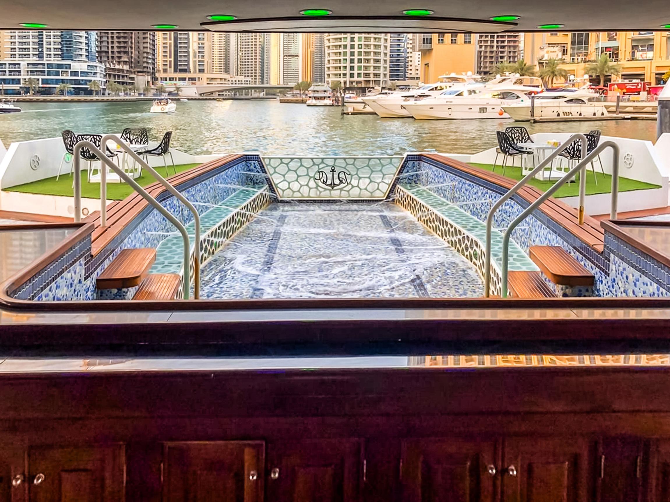 Dubai Mega Yacht Dinner Cruise with Buffet