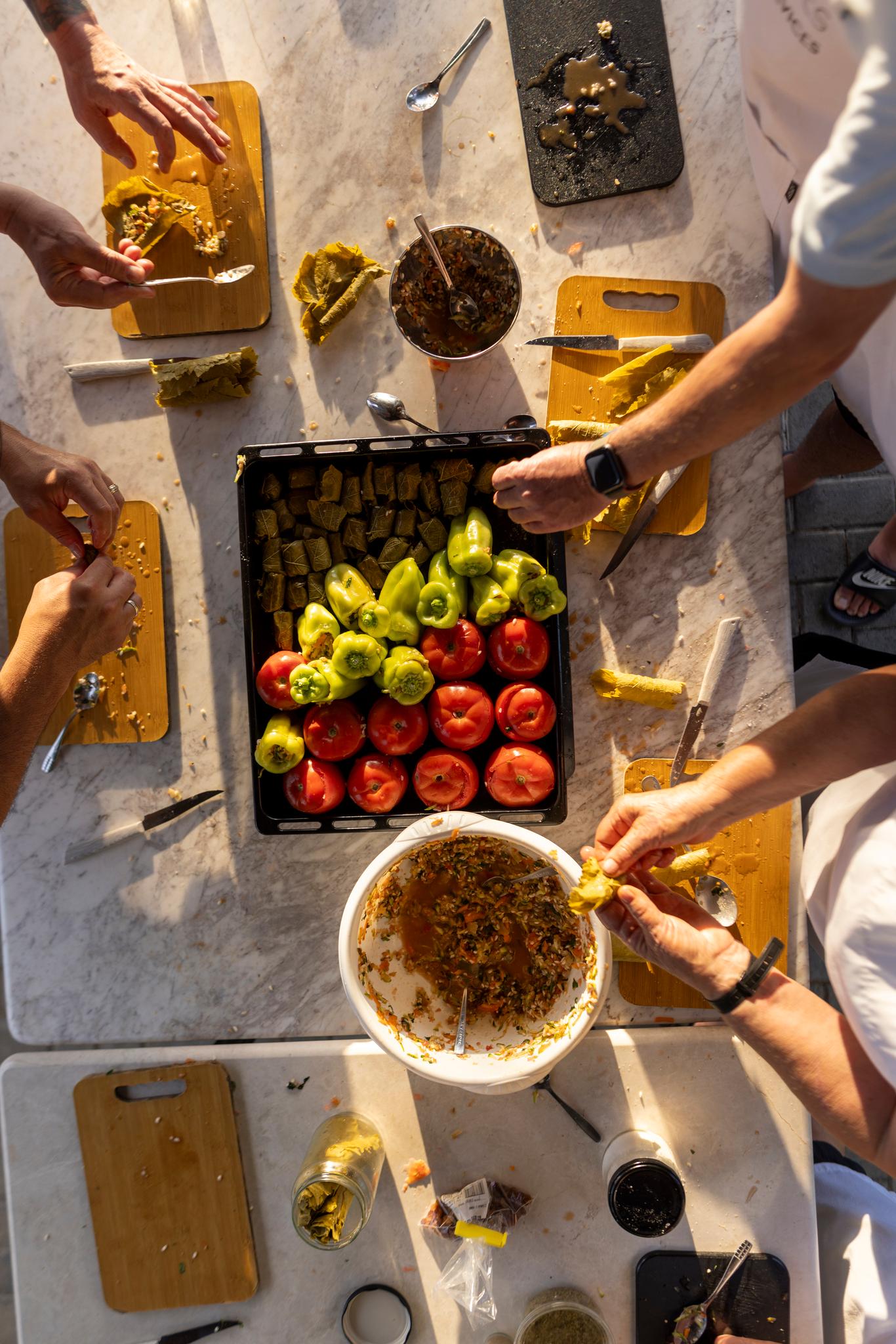 Traditional Cretan Cooking Class in Pigi Village