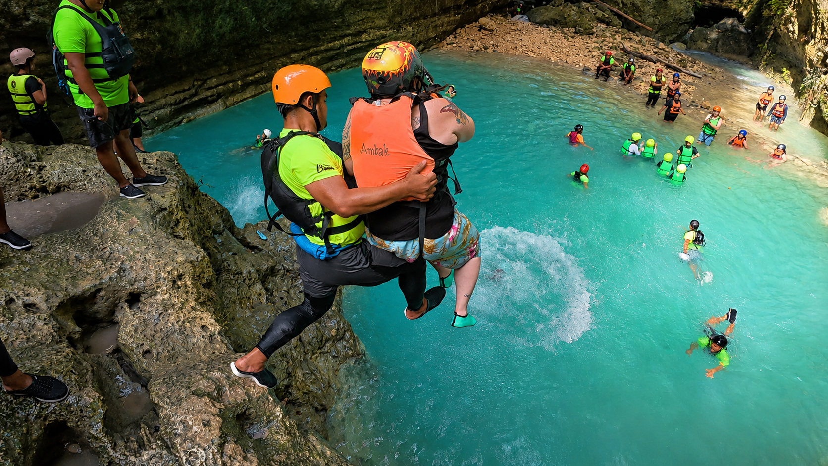 Cebu Whale Shark Swim & Kawasan Falls Canyoneering – Full-Day Tour