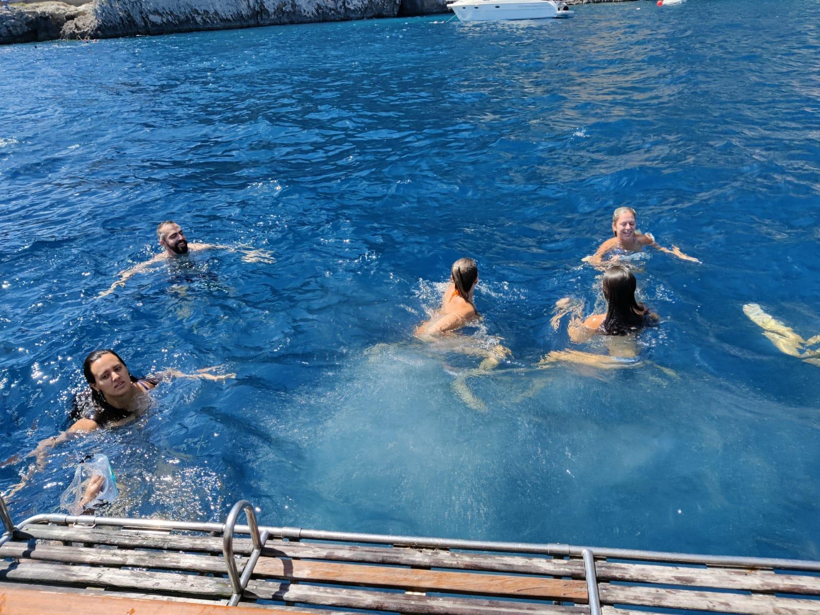 Capri All-In-One: Boat Tour, Bus & Monte Solaro Chairlift