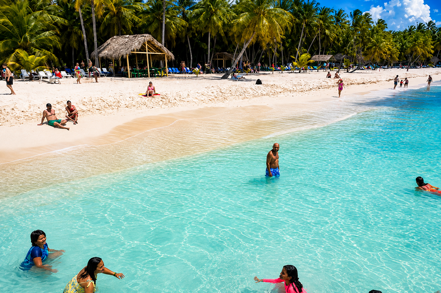 Punta Cana: Saona Island Catamaran, Lunch & Open Bar