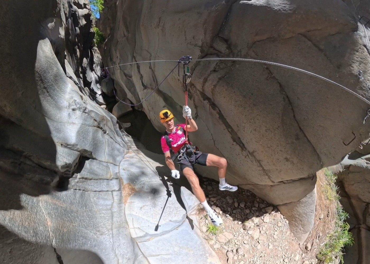Guided Via Ferrata Cliff Adventure
