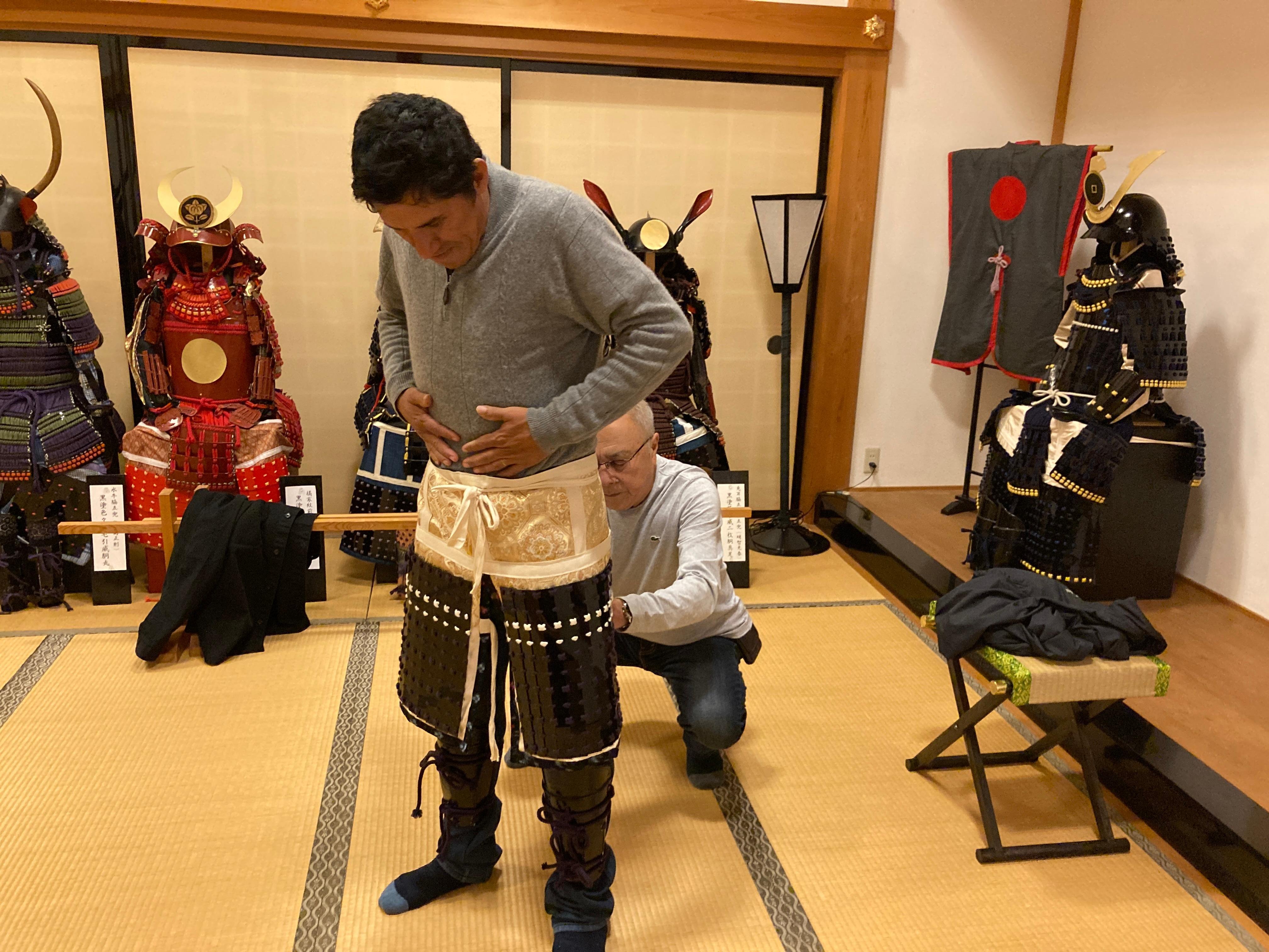 From Kyoto/Osaka/Kobe: Samurai Armor Dressing in a Castle