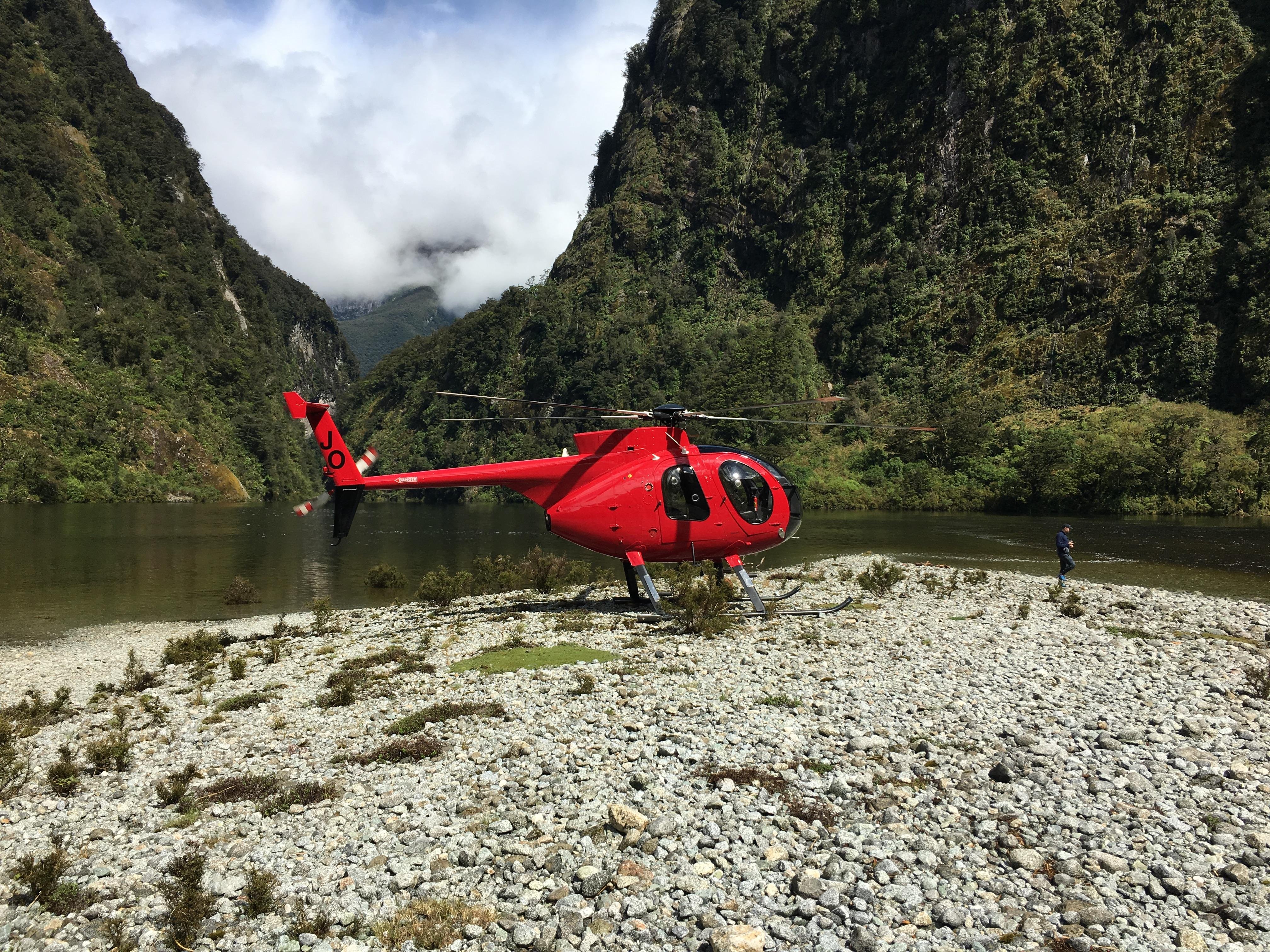 Doubtful Sound Helicopter Discovery from Te Anau