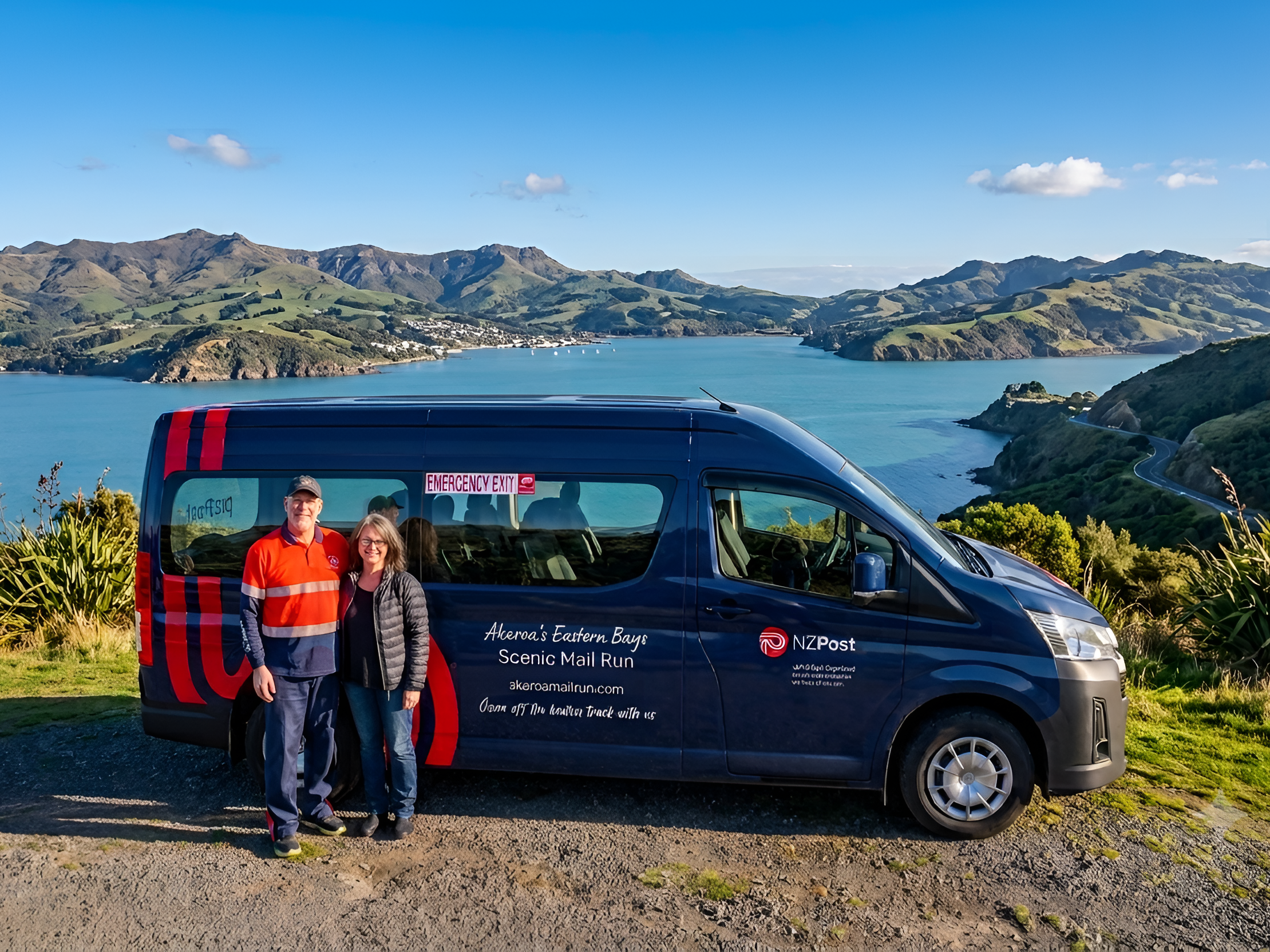 Akaroa Eastern Bays Mail Run – Banks Peninsula Day Tour