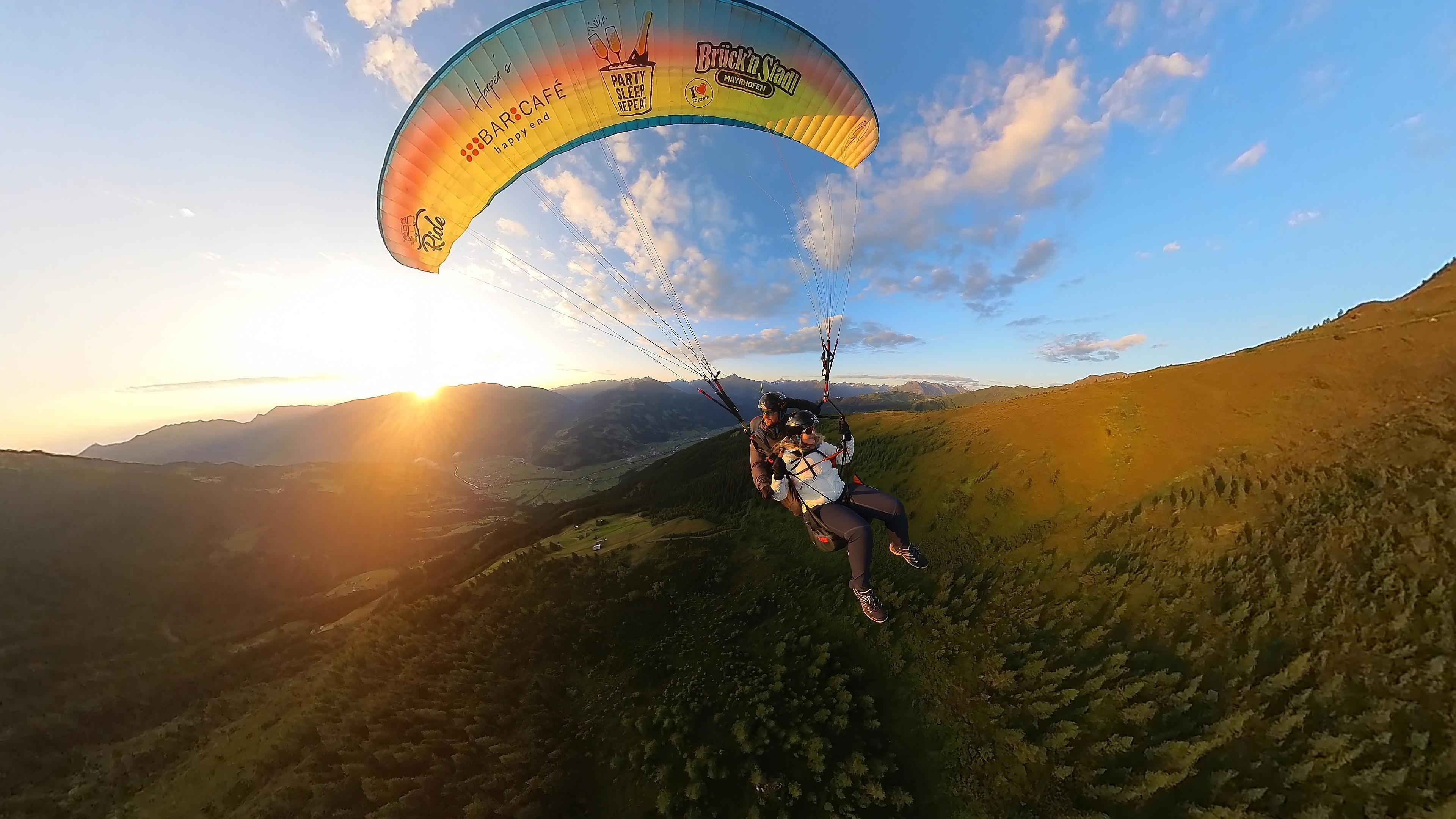 Private Tandem Paragliding Over Mayrhofen - Gentle Flight