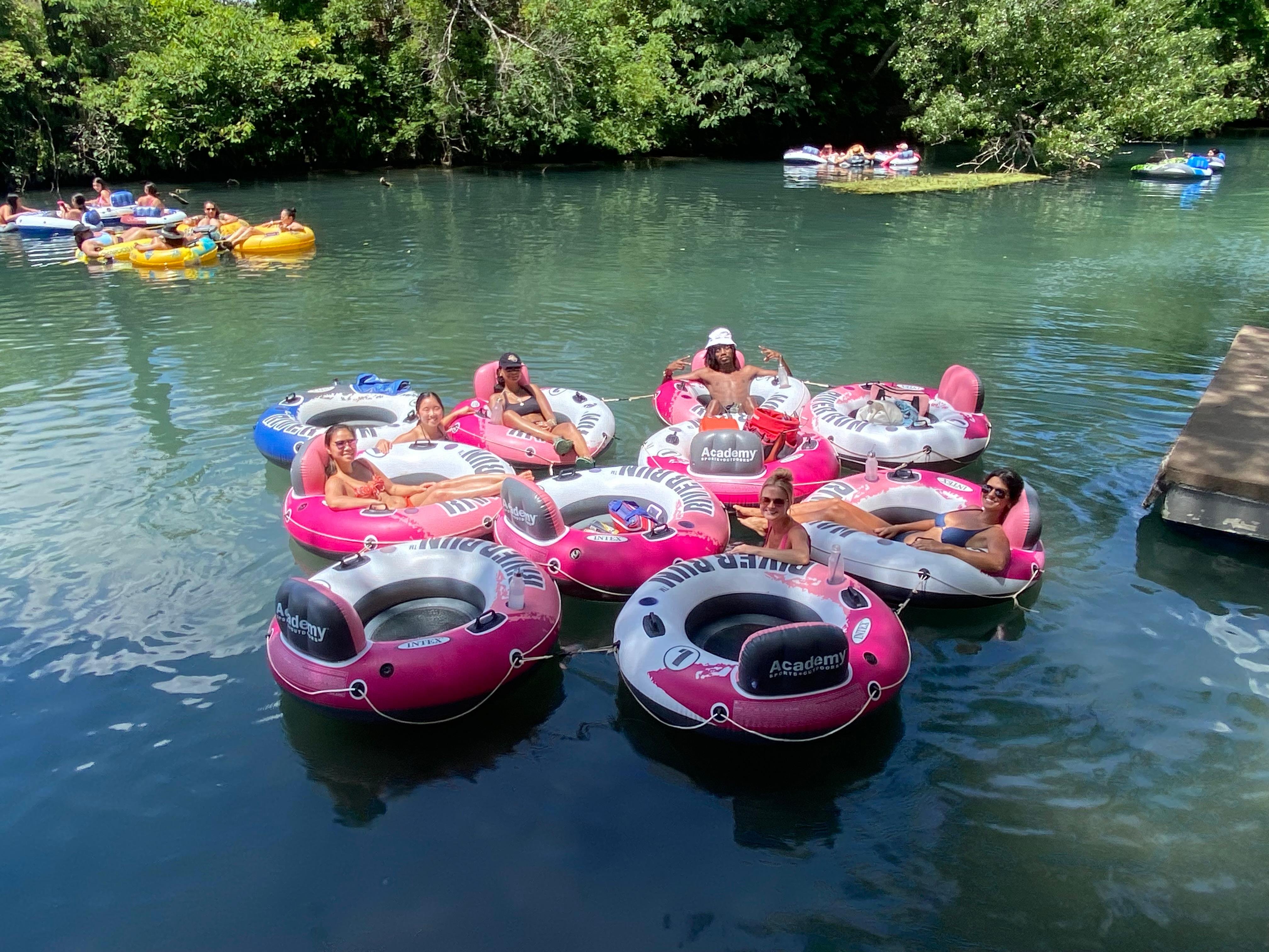 San Marcos River Social Tubing Adventure from Austin
