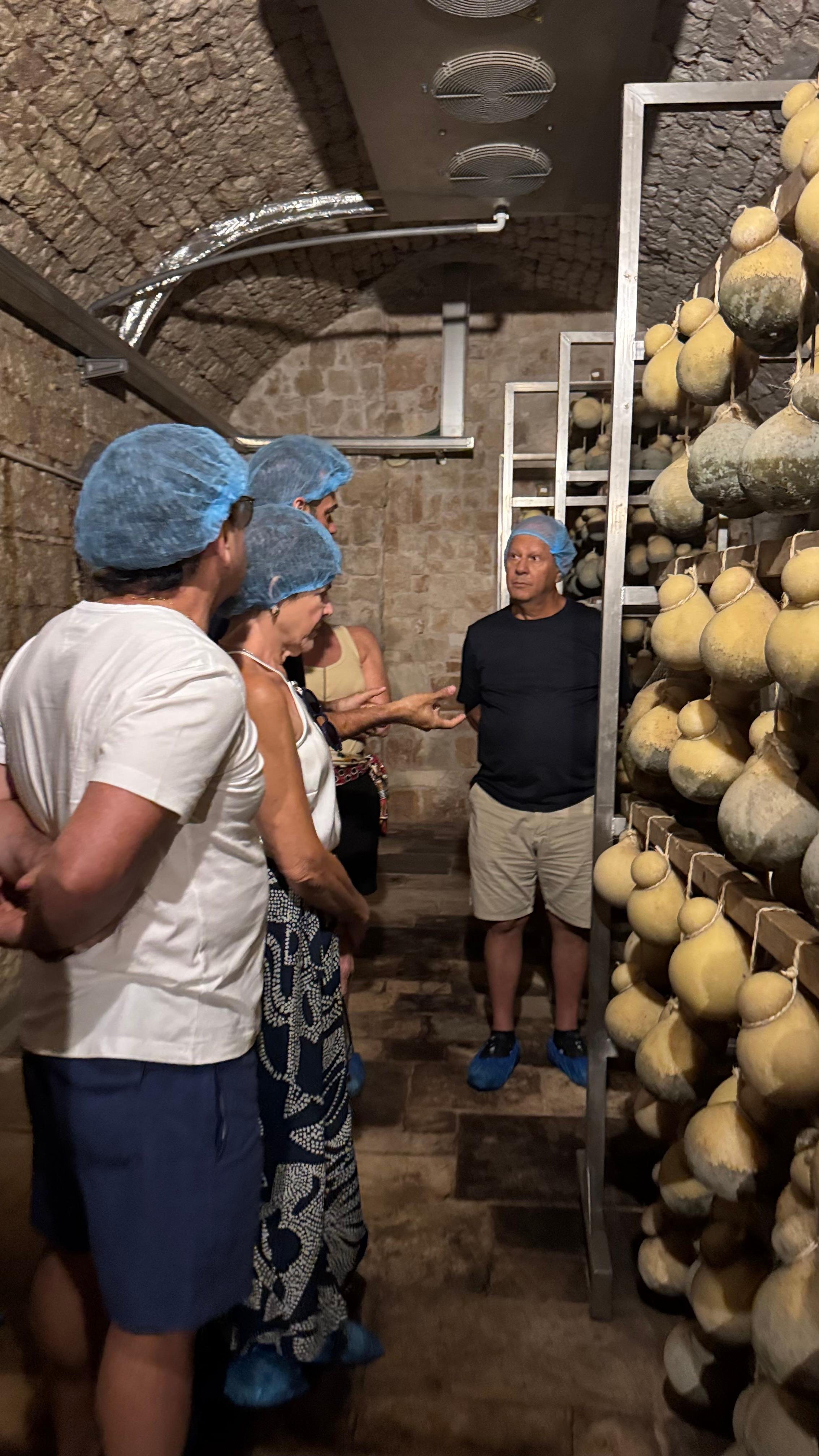 Artisan Cheese Factory Visit & Tasting in Martina Franca