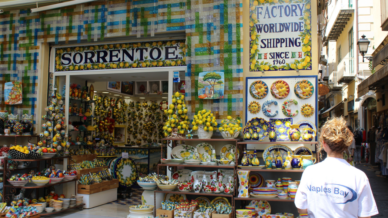 Amalfi Coast, Positano & Sorrento Day Tour from Naples
