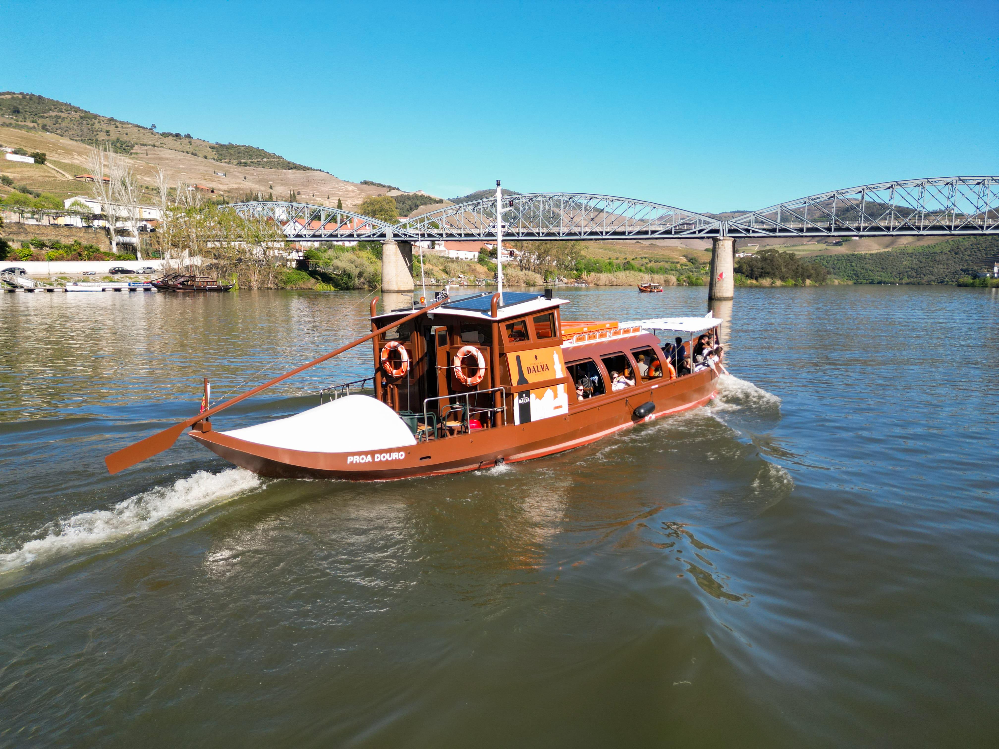 Rabelo Boat Cruise with Port Tasting in Douro Valley