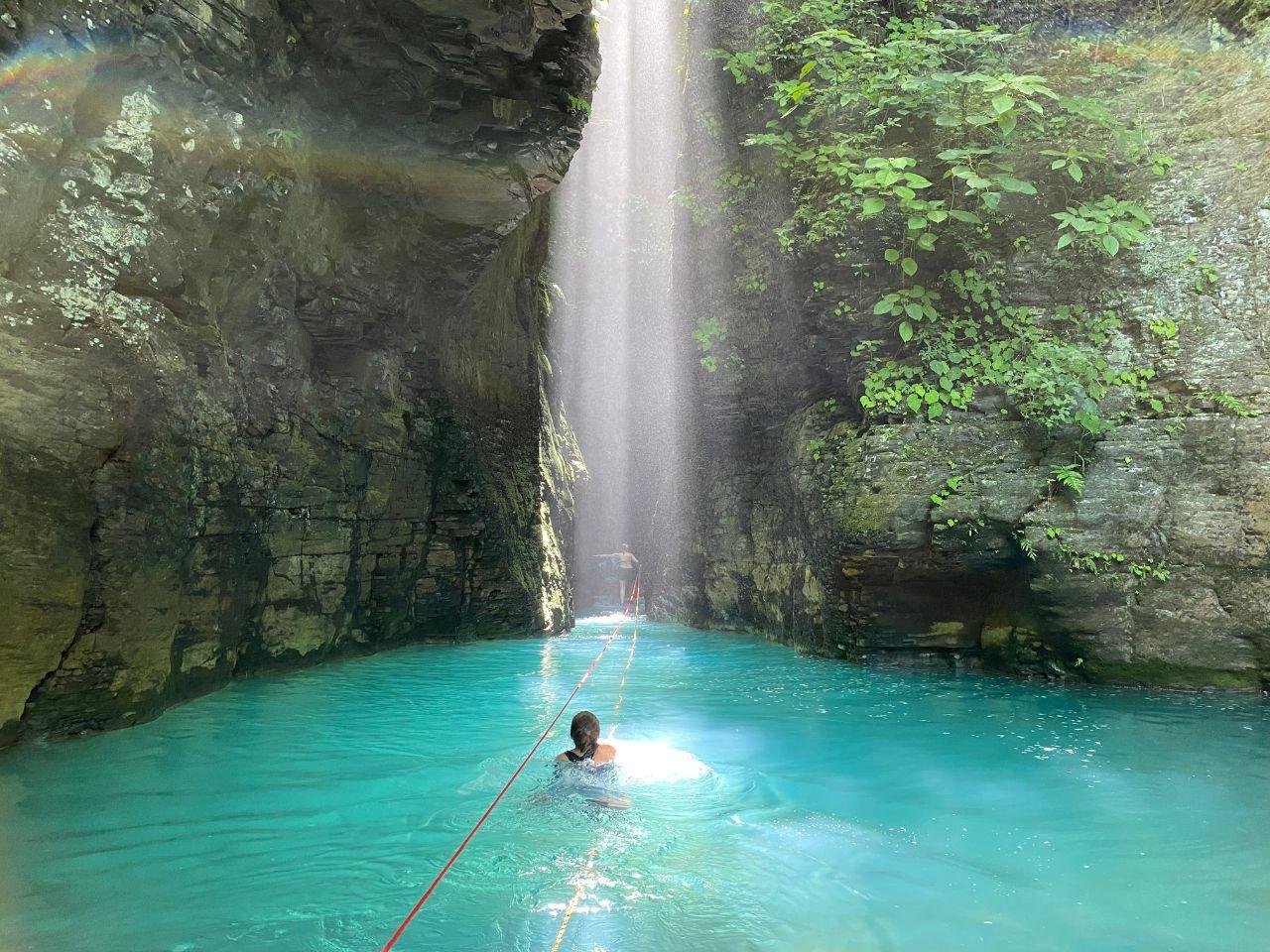 Private La Leona Waterfall Hike