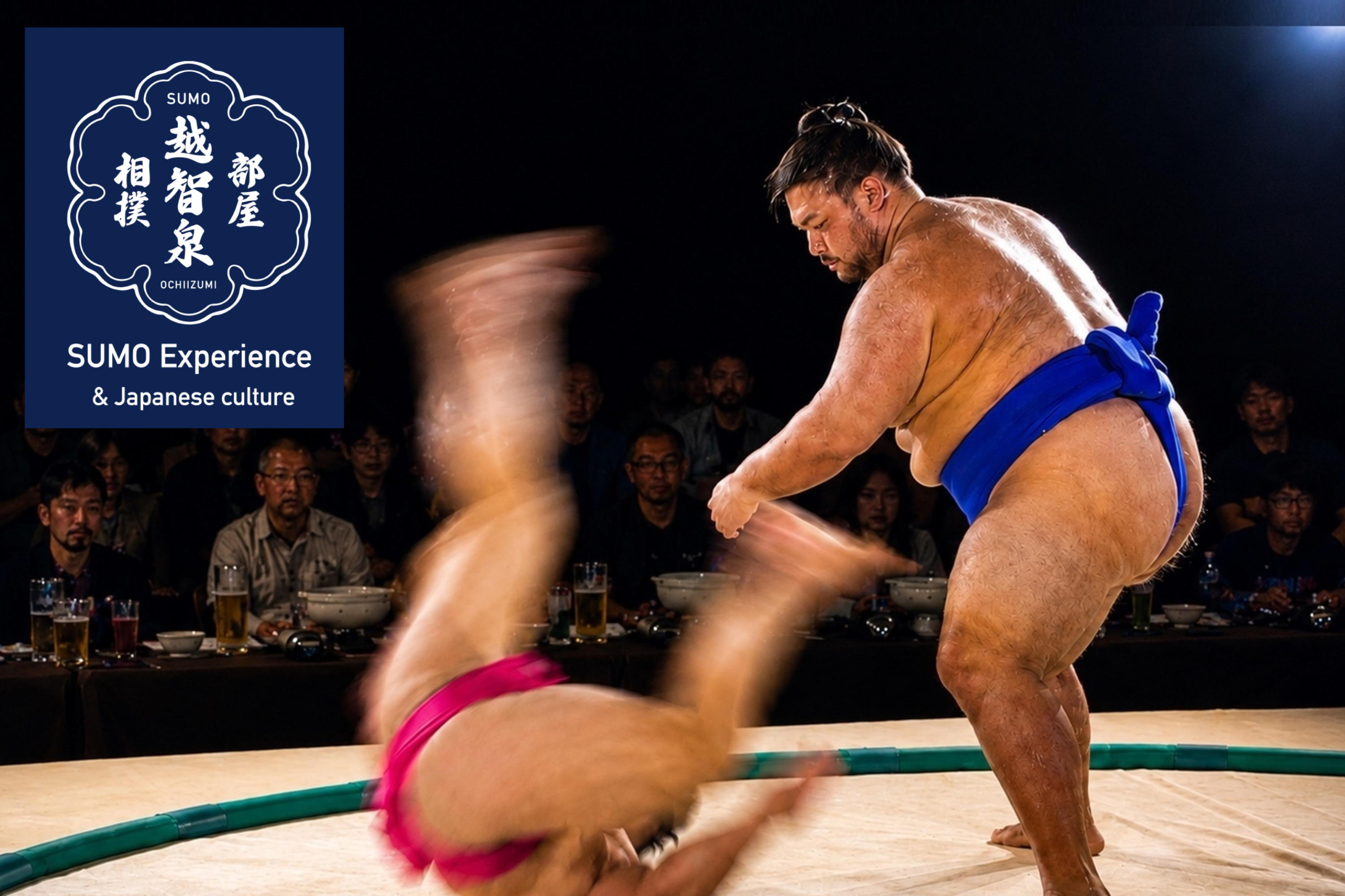 Osaka Sumo Show: Front-Row Seats & Wagyu Sukiyaki Dinner