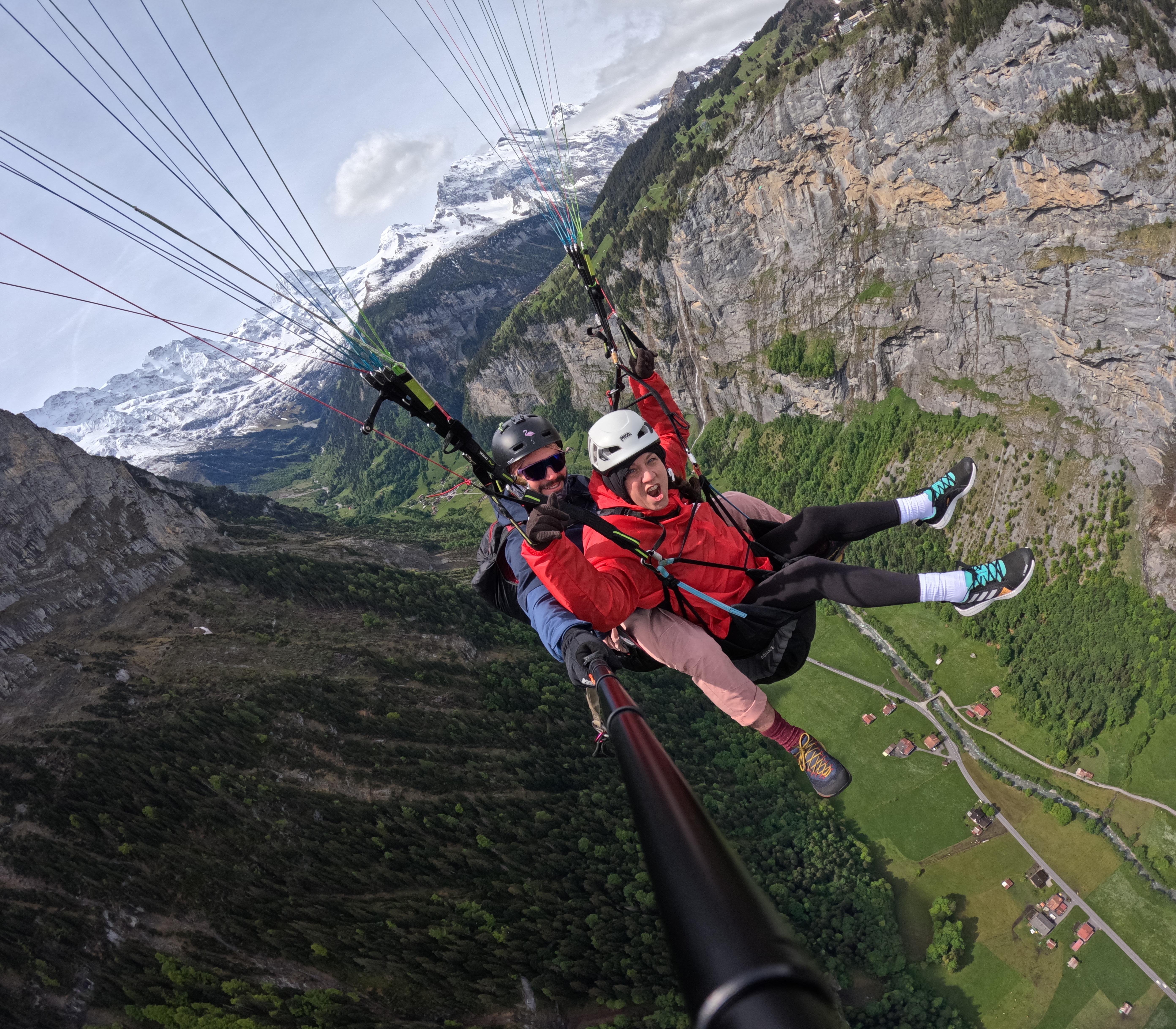 Mürren Paragliding Panorama Tandem Flight