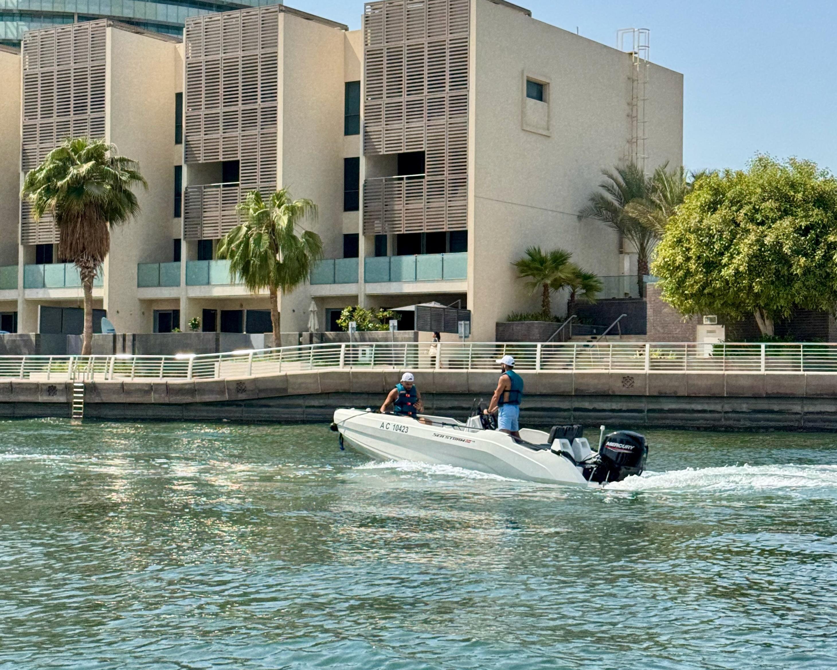 Yas Island Self-Drive Speedboat Tour with GPS Audio Guide