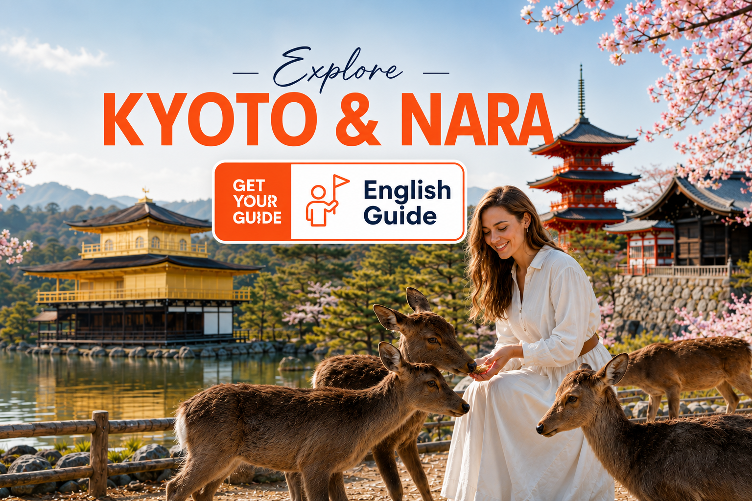 Private Kyoto & Nara Day Tour with Hotel Pickup