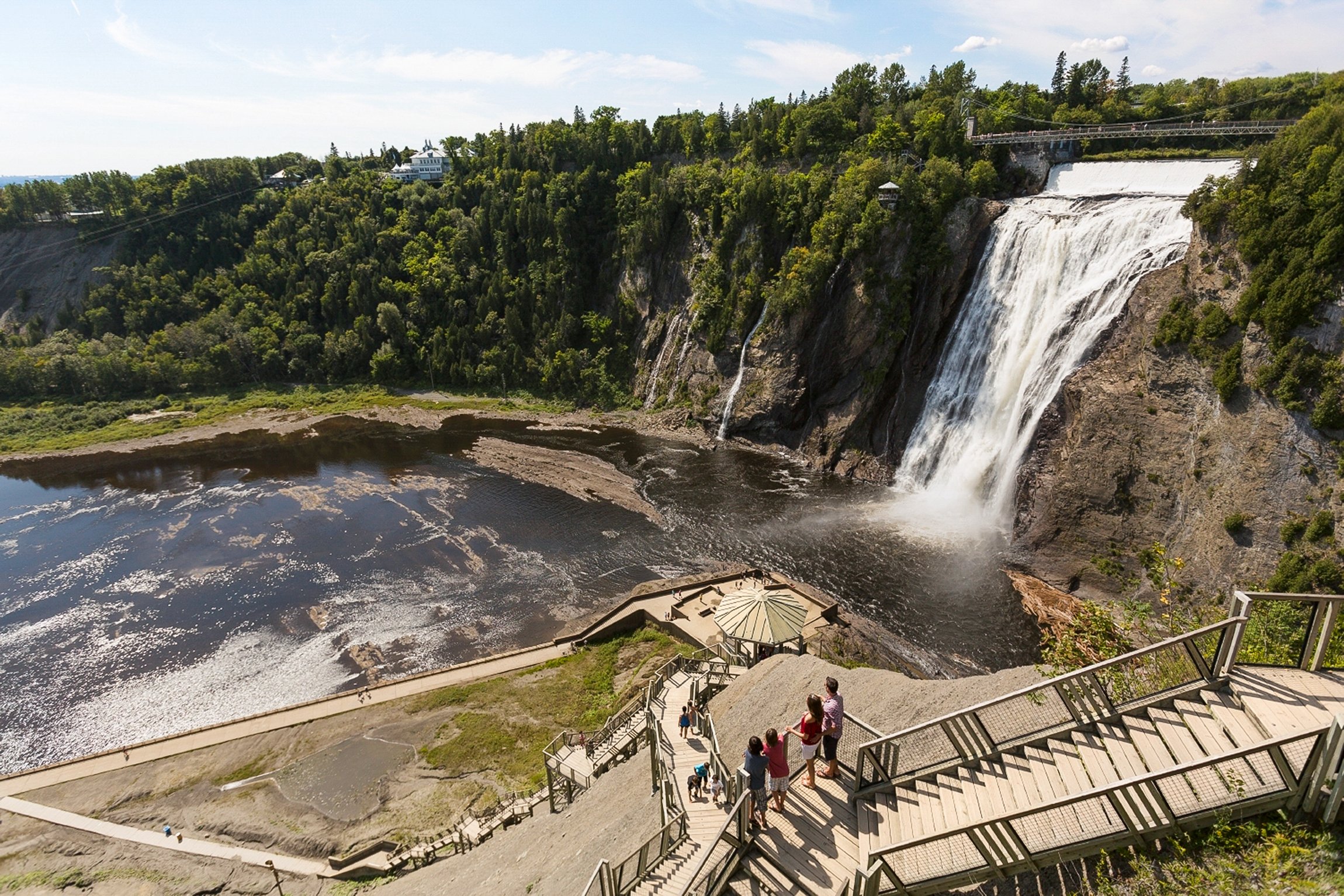 Montmorency Falls Admission & Cable Car Experience