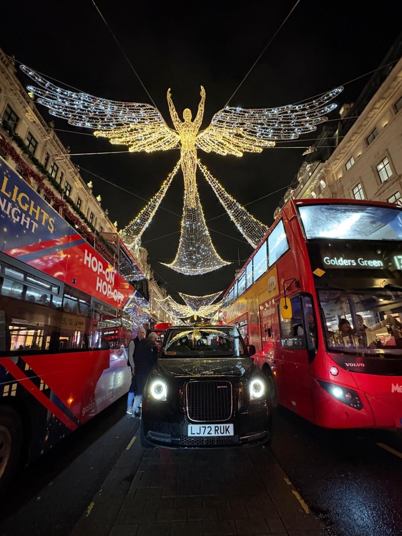 London: Magical Christmas Lights Tour by Panoramic Black Cab