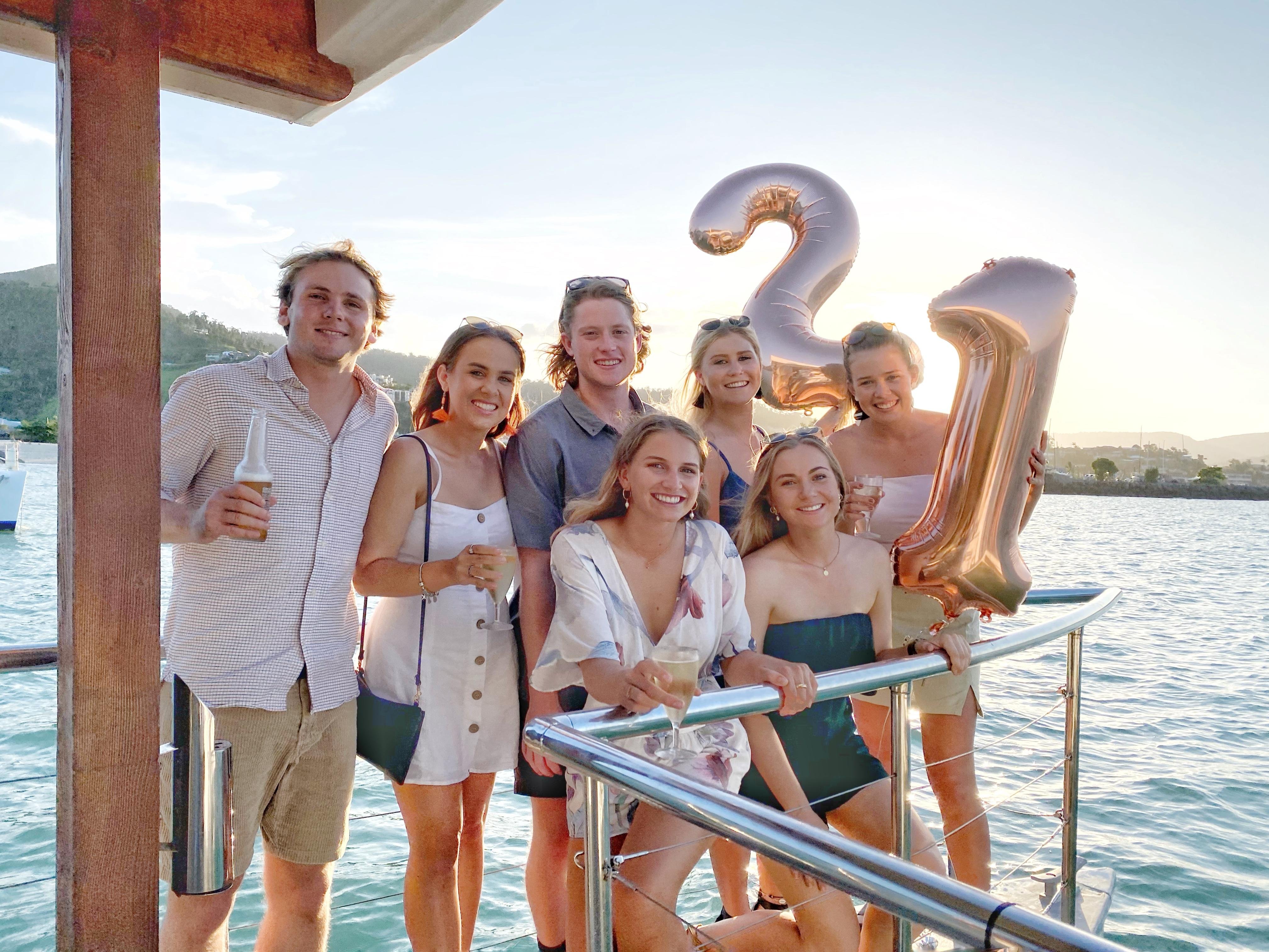 Airlie Beach Sunset Catamaran Cruise with Sparkling Wine