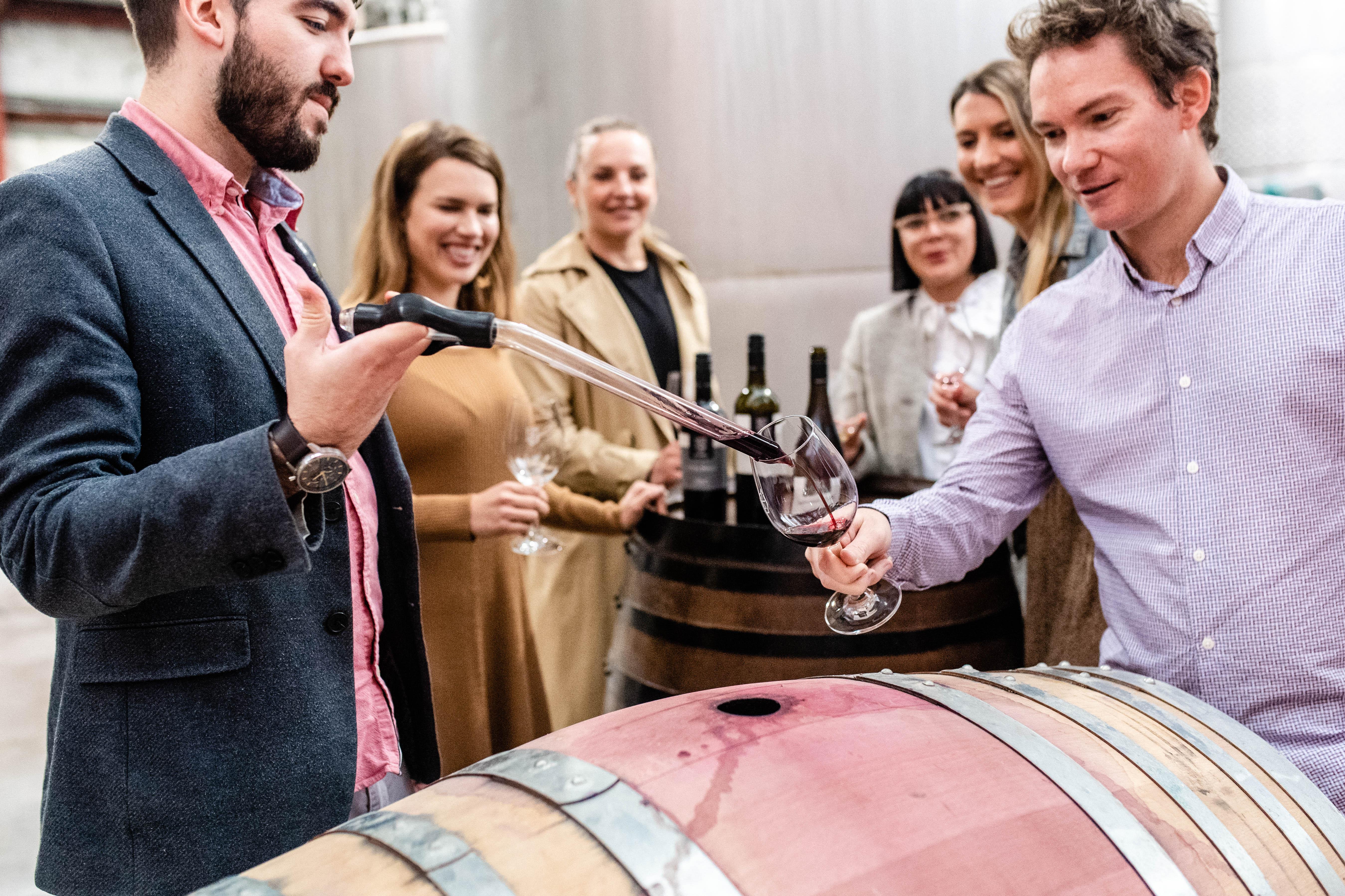 McLaren Vale Winery Heritage Tour with Barrel Tasting