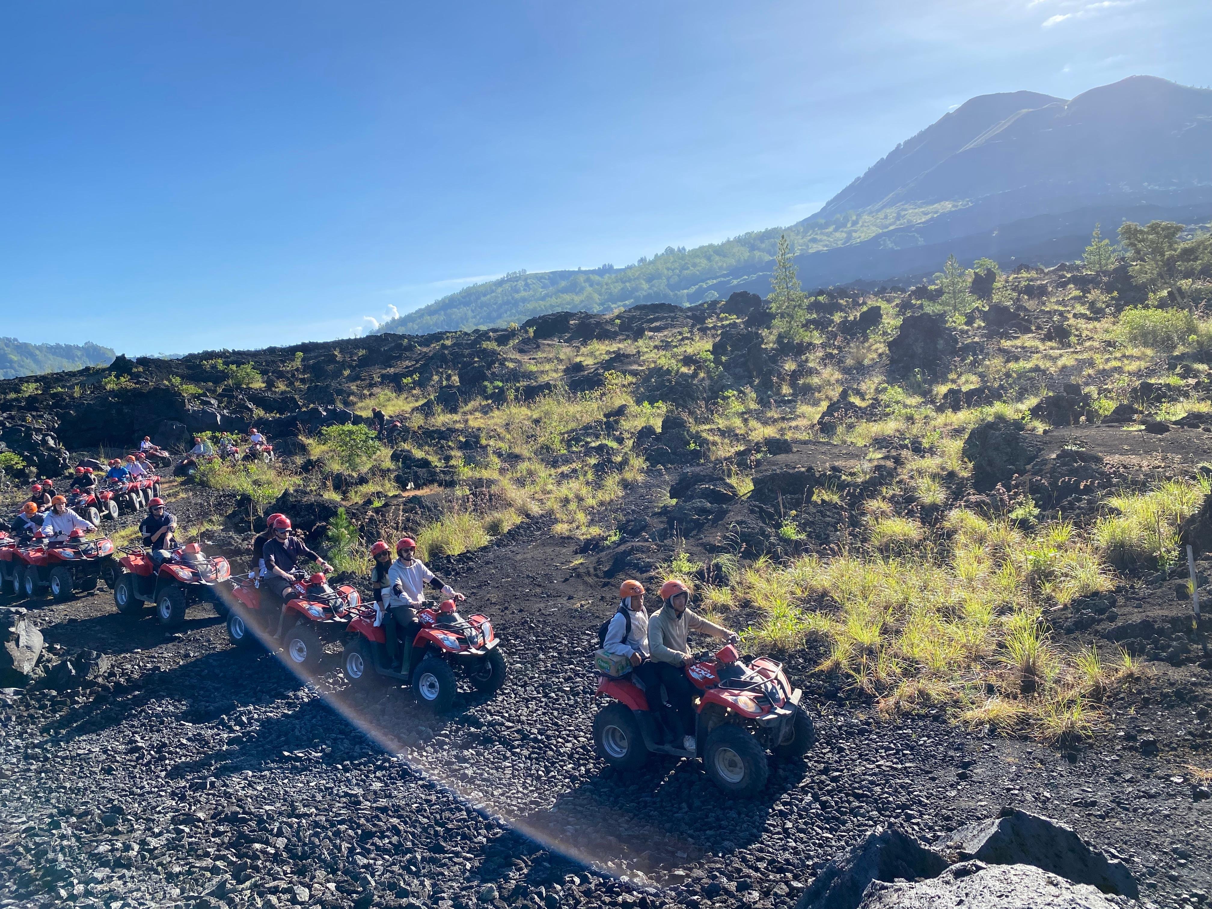Bali Mt. Batur Black Lava ATV Quad Bike Ride