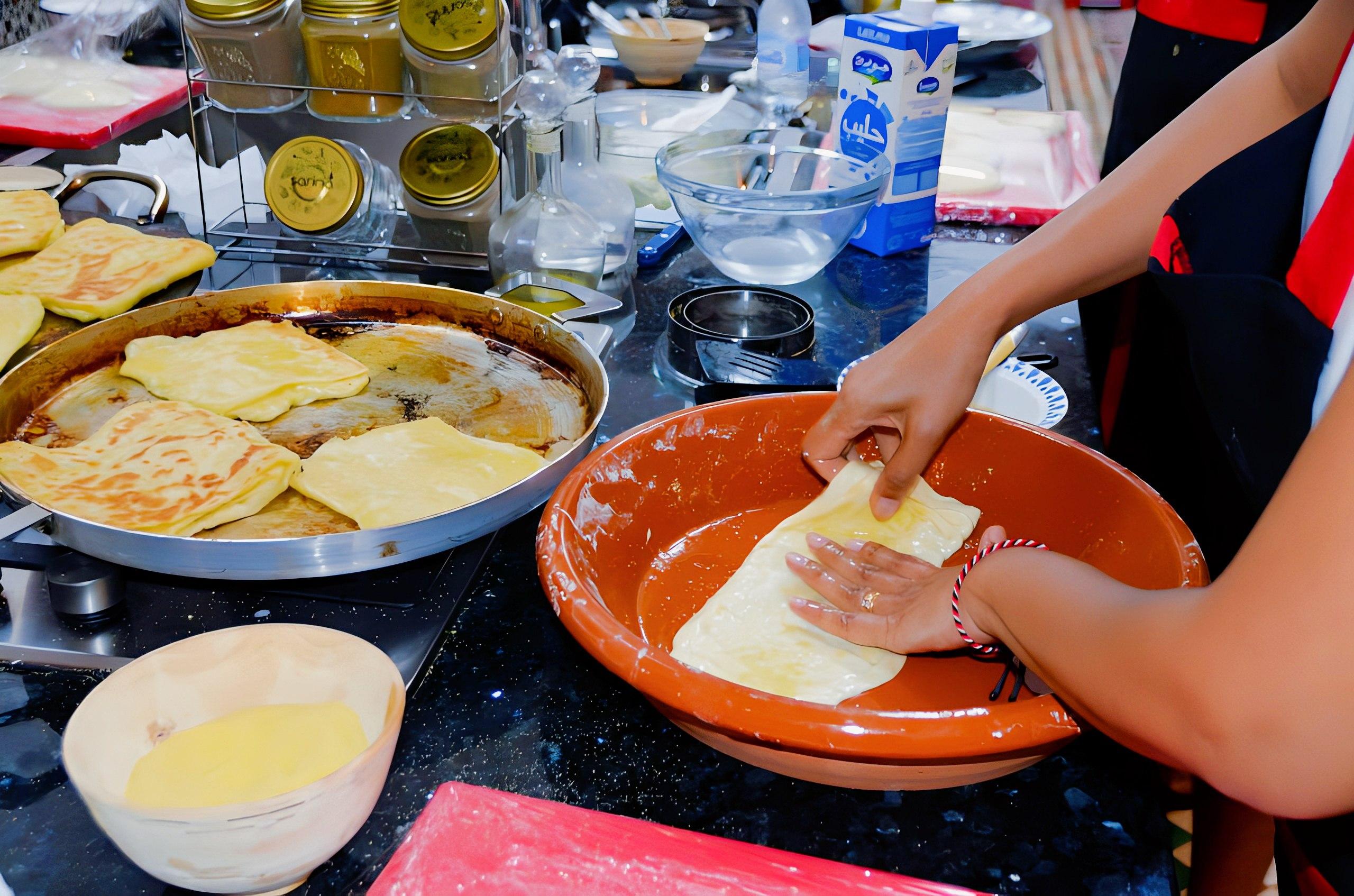 Fez Bread Baking & Moroccan Pastry Workshop