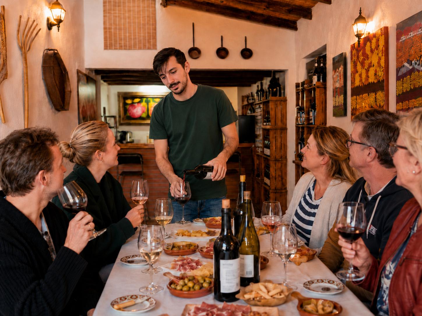 Álora Wine Tour: Village, Vineyard & Winery with Tapas