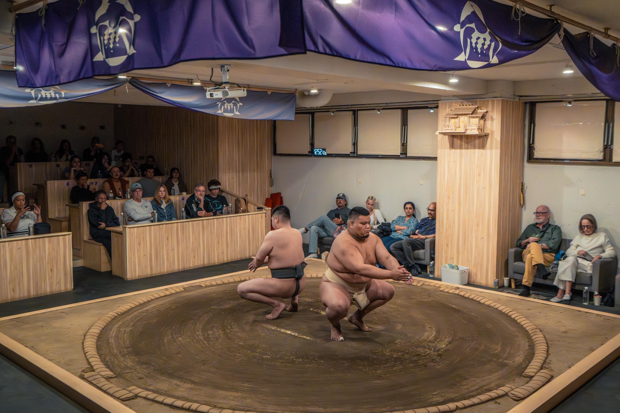Shinjuku Sumo Demonstration & Interactive Wrestler Experience