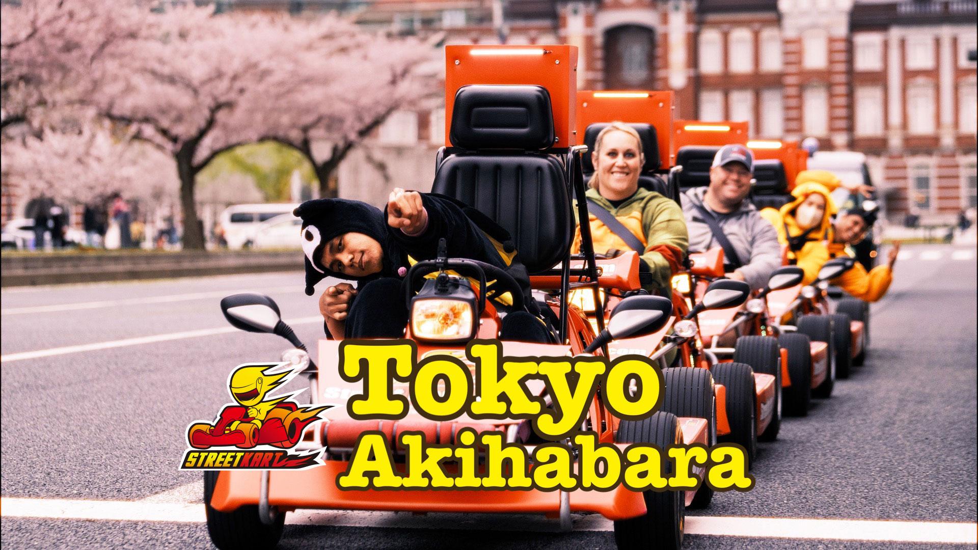 Akihabara Street Go-Kart Tour in Costume