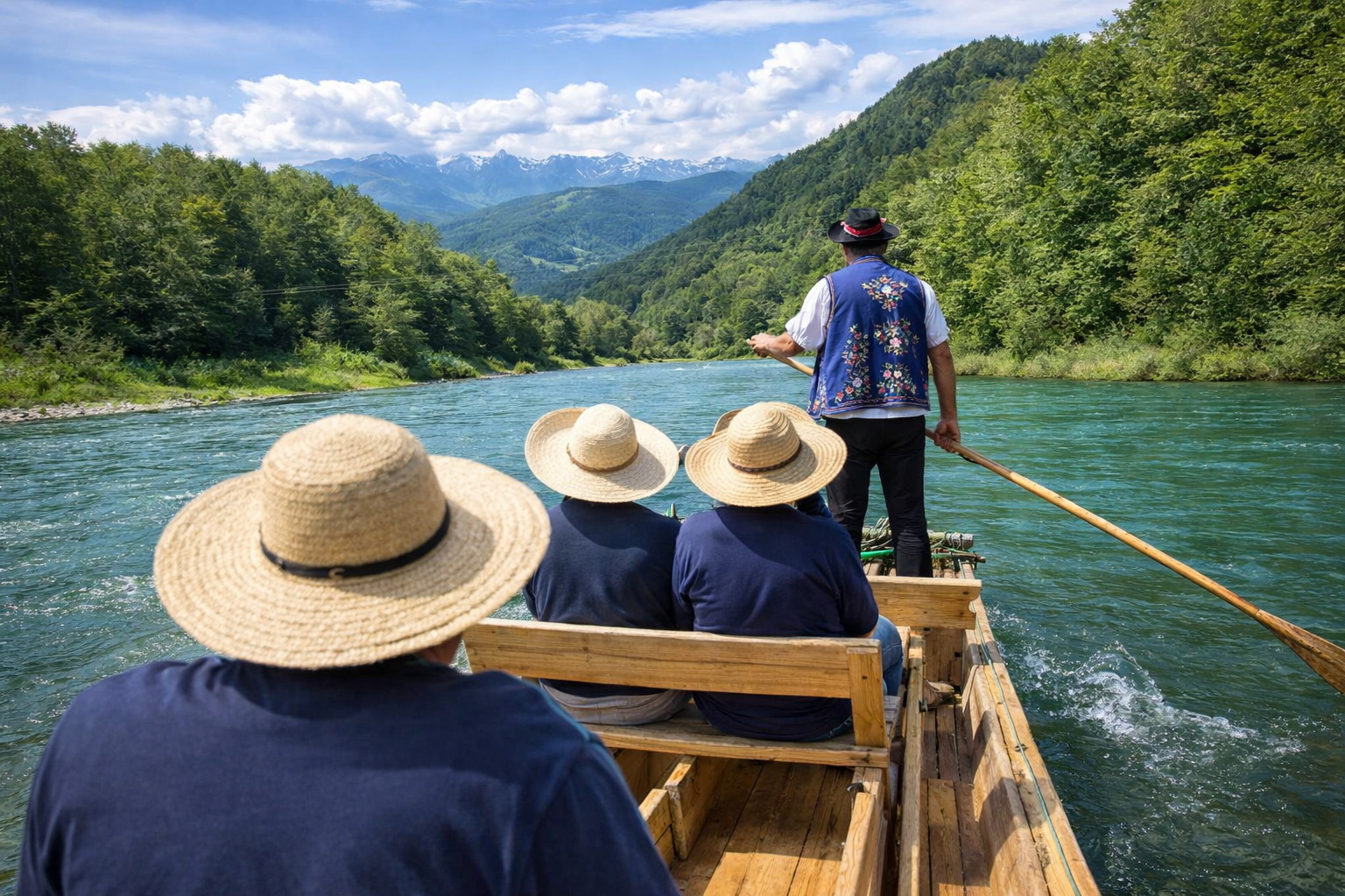 Dunajec Rafting & Alpine Coaster Adventure from Krakow