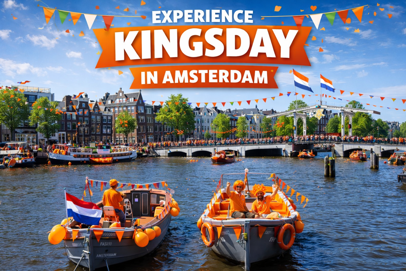 King's Day Party Cruise with Unlimited Drinks