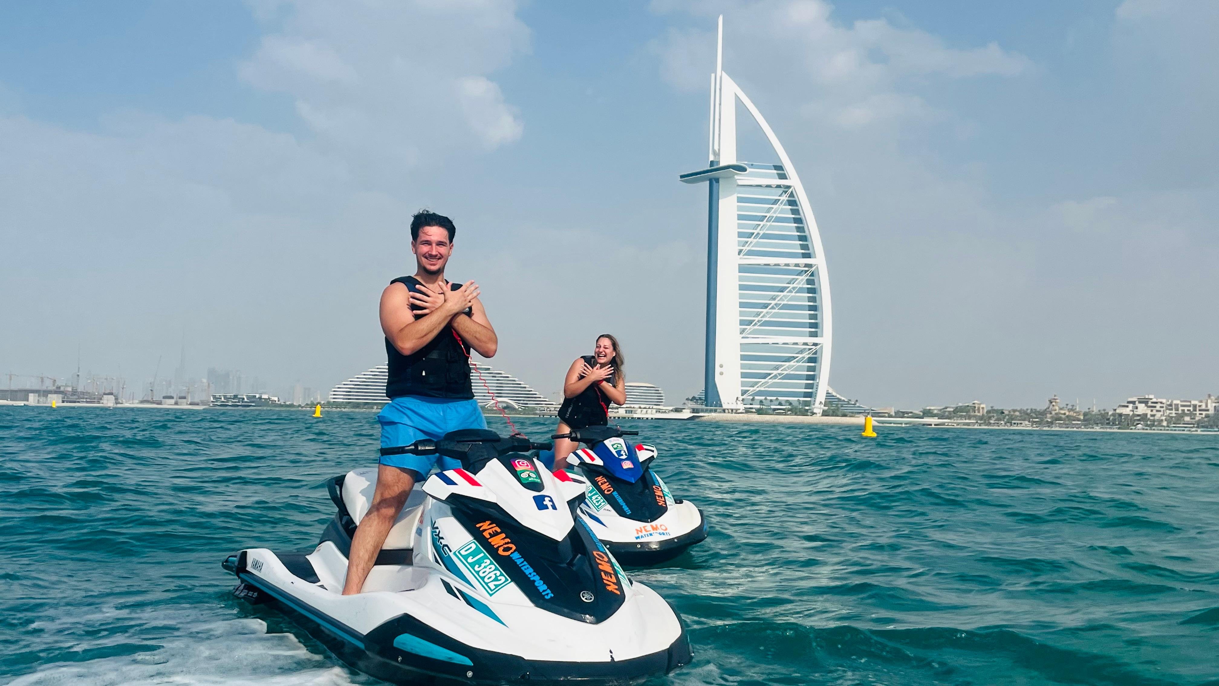 Dubai Jet Ski Adventure: Burj Al Arab & Jumeirah Beach
