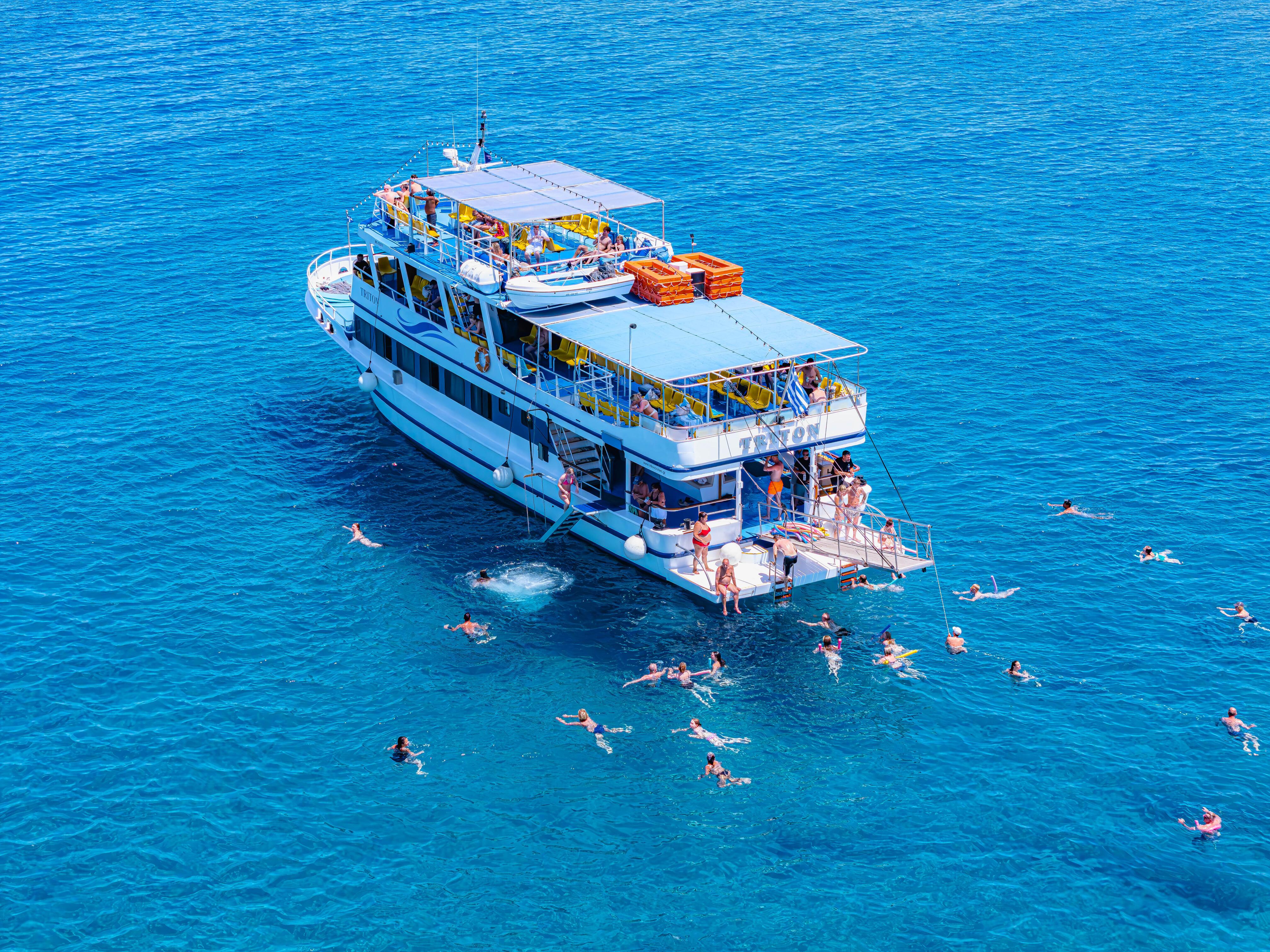 Lindos Bay Cruise with Swim Stops