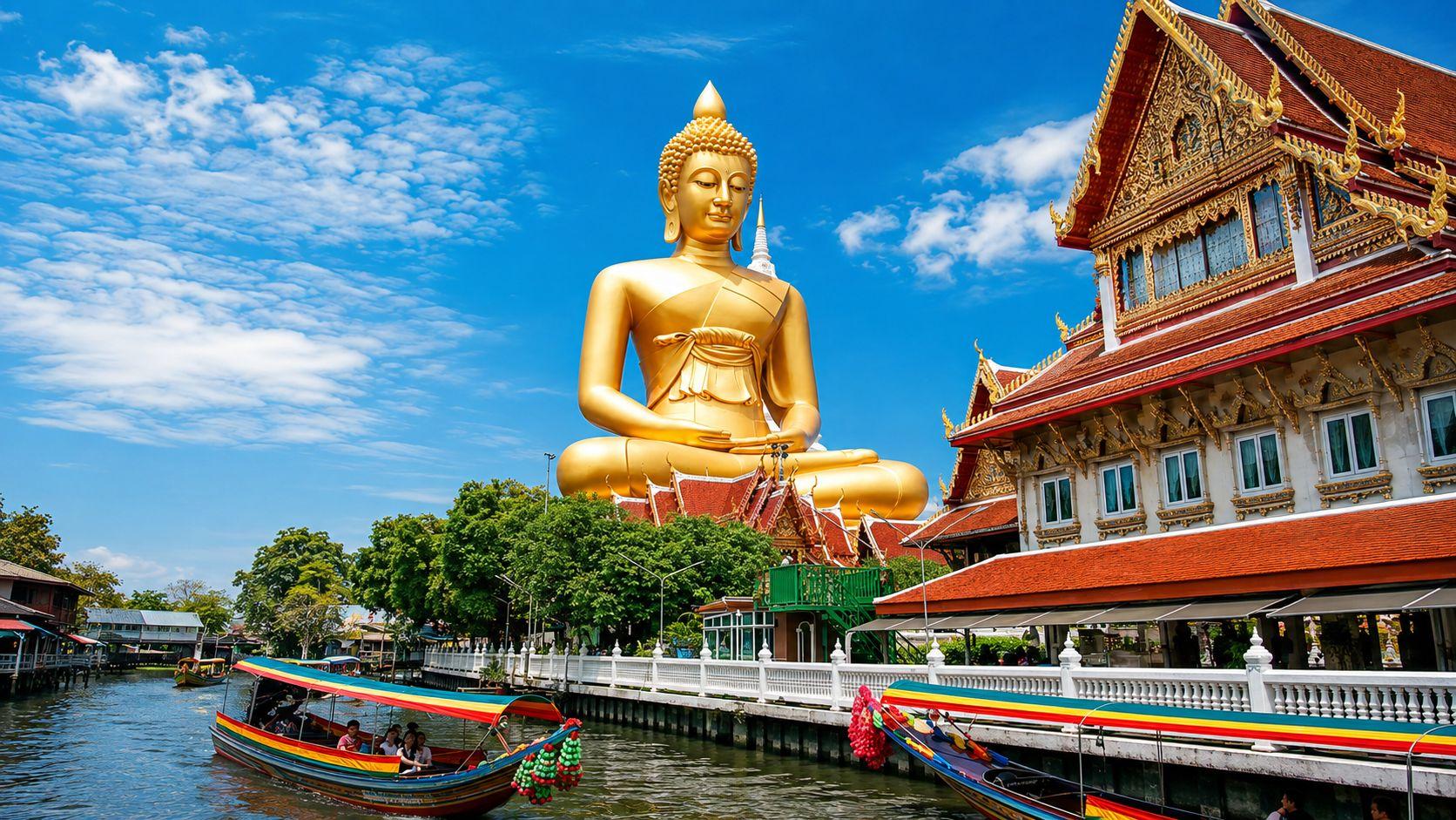Bangkok Canal Exploration by Traditional Teak Boat