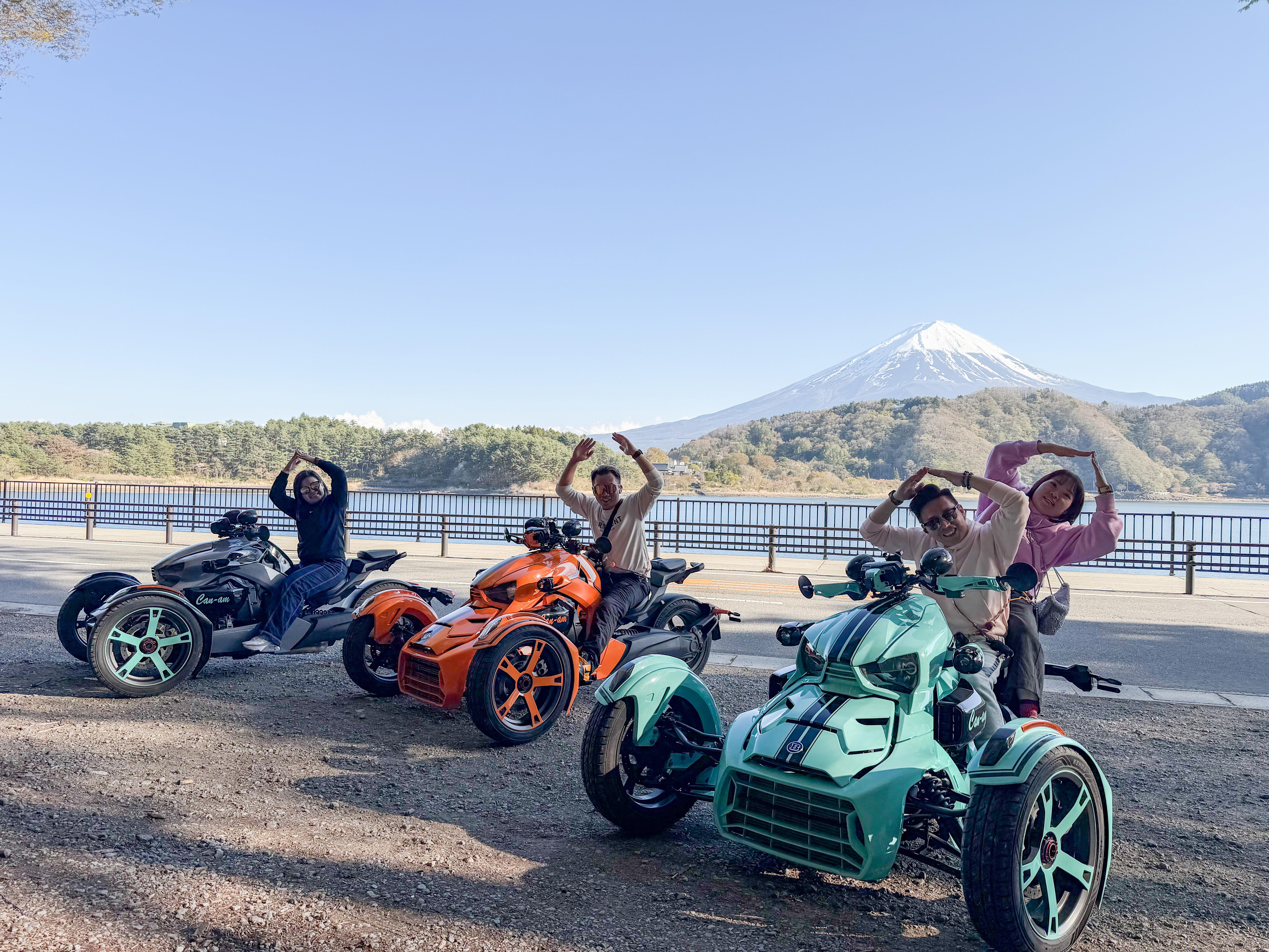 Mt. Fuji Guided Can-Am Trike Experience