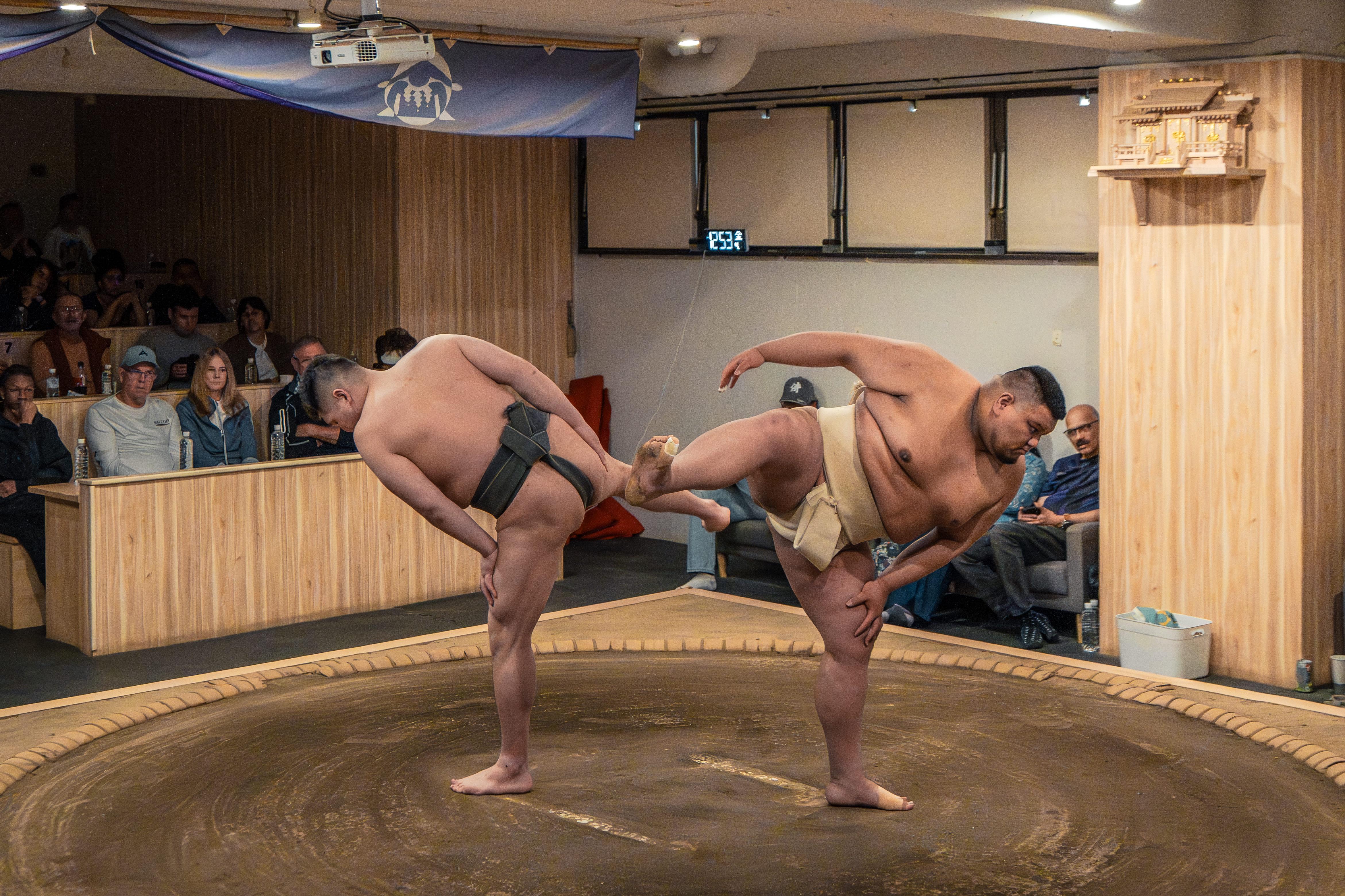 Shinjuku Sumo Show & Ring Challenge Experience